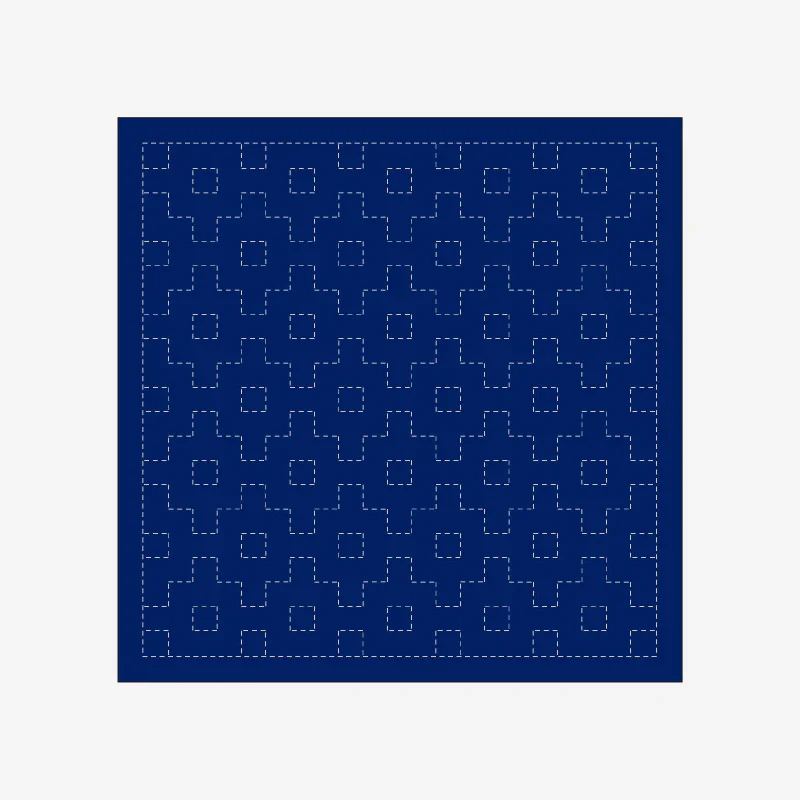 Sashiko Sampler - Navy - Image 6