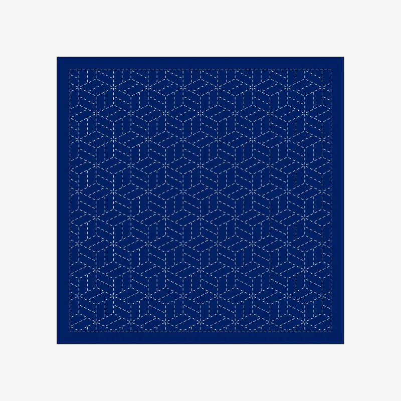 Sashiko Sampler - Navy - Image 8