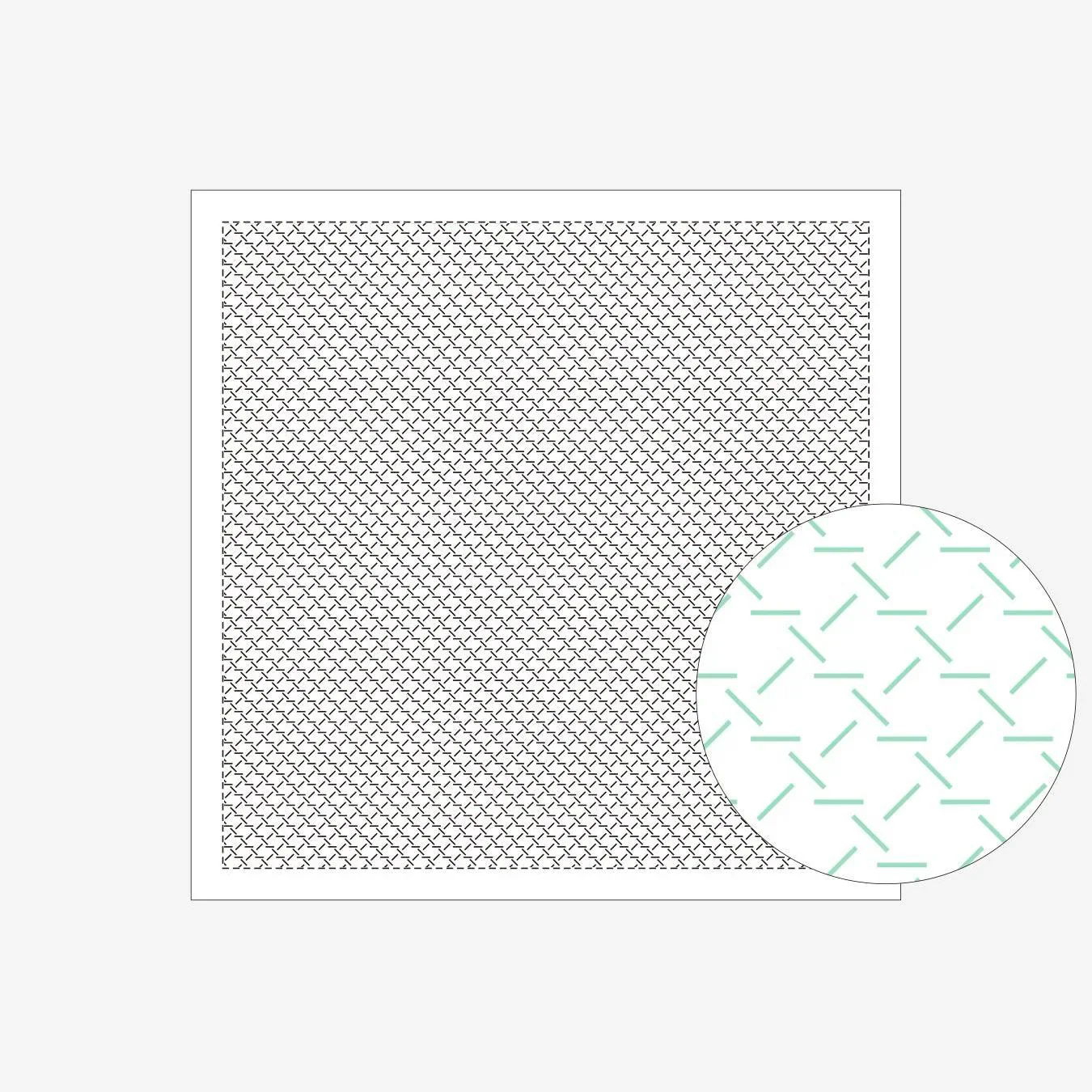 Sashiko Sampler - White - Image 5