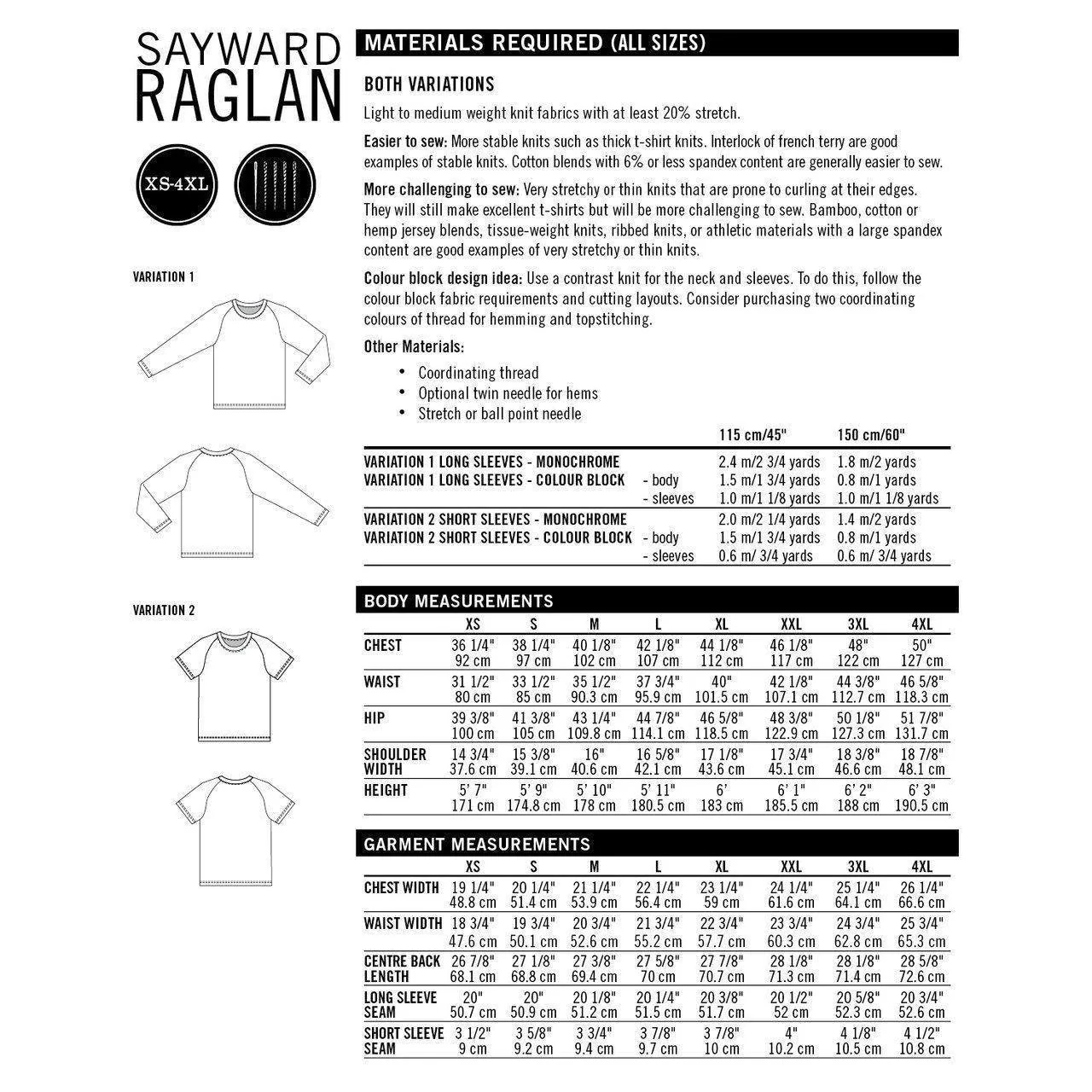 Sayward Raglan Pattern - PDF DOWNLOAD - Image 5
