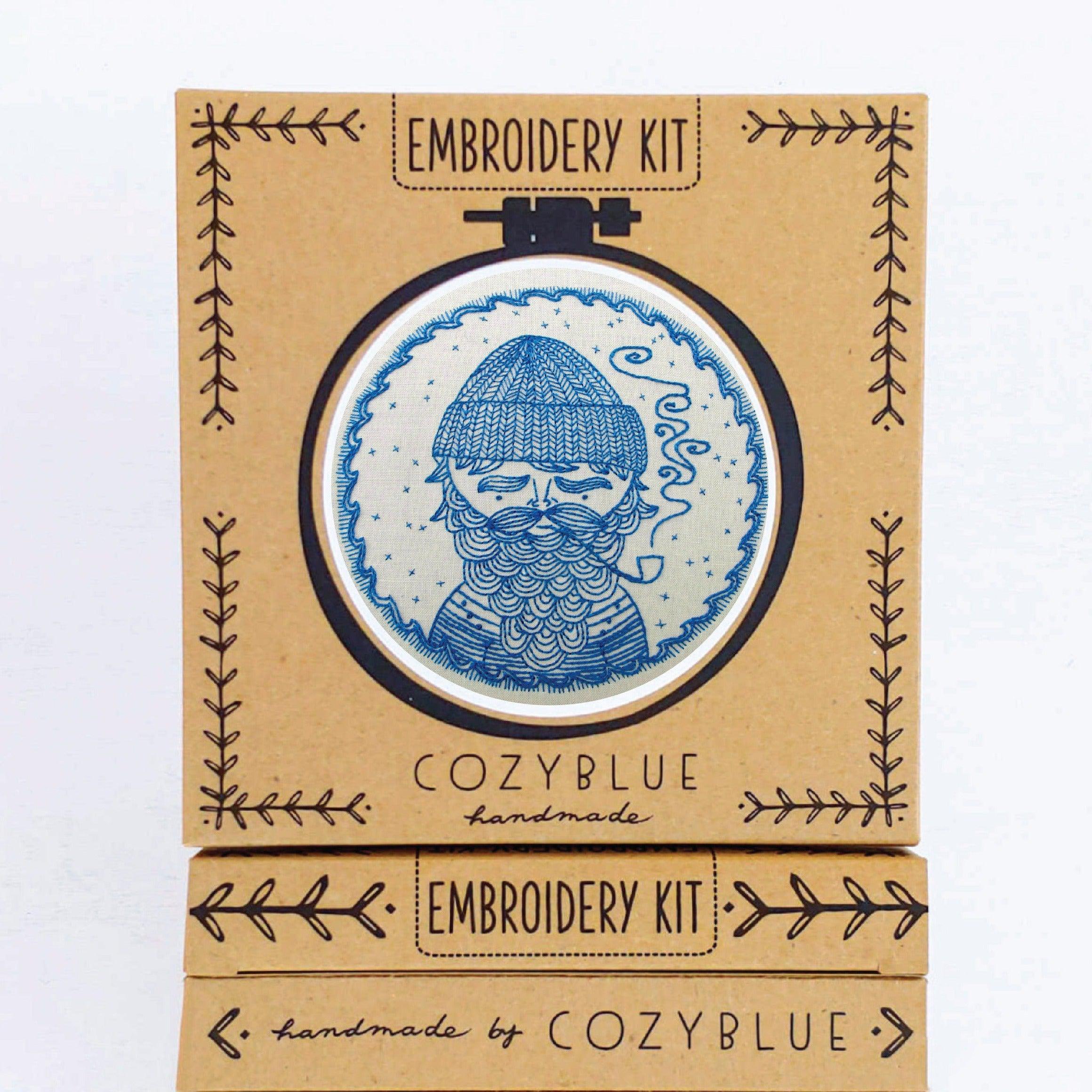 Sea Captain Embroidery Kit