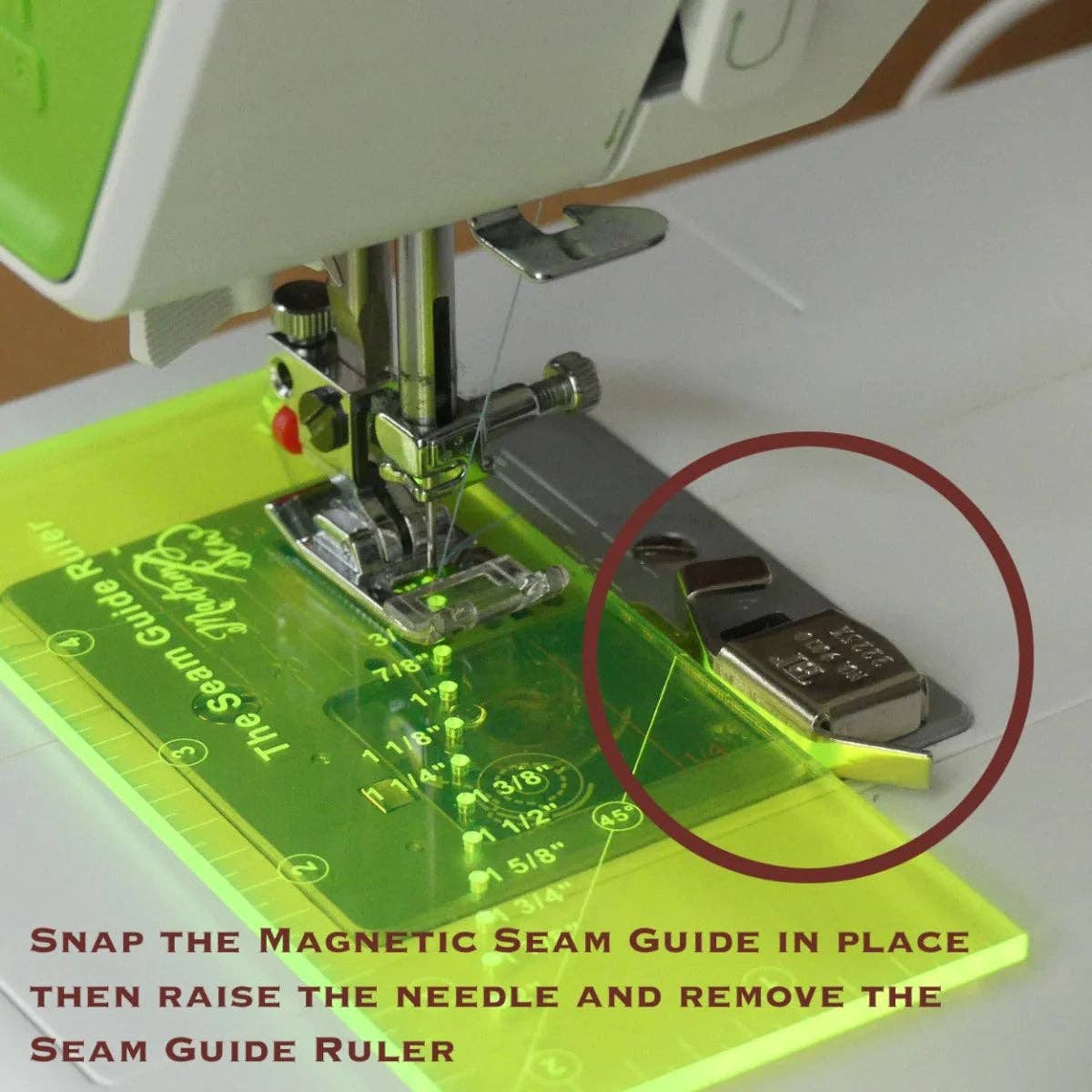 Seam Guide Ruler & Magnetic Seam Guide Set - Image 3