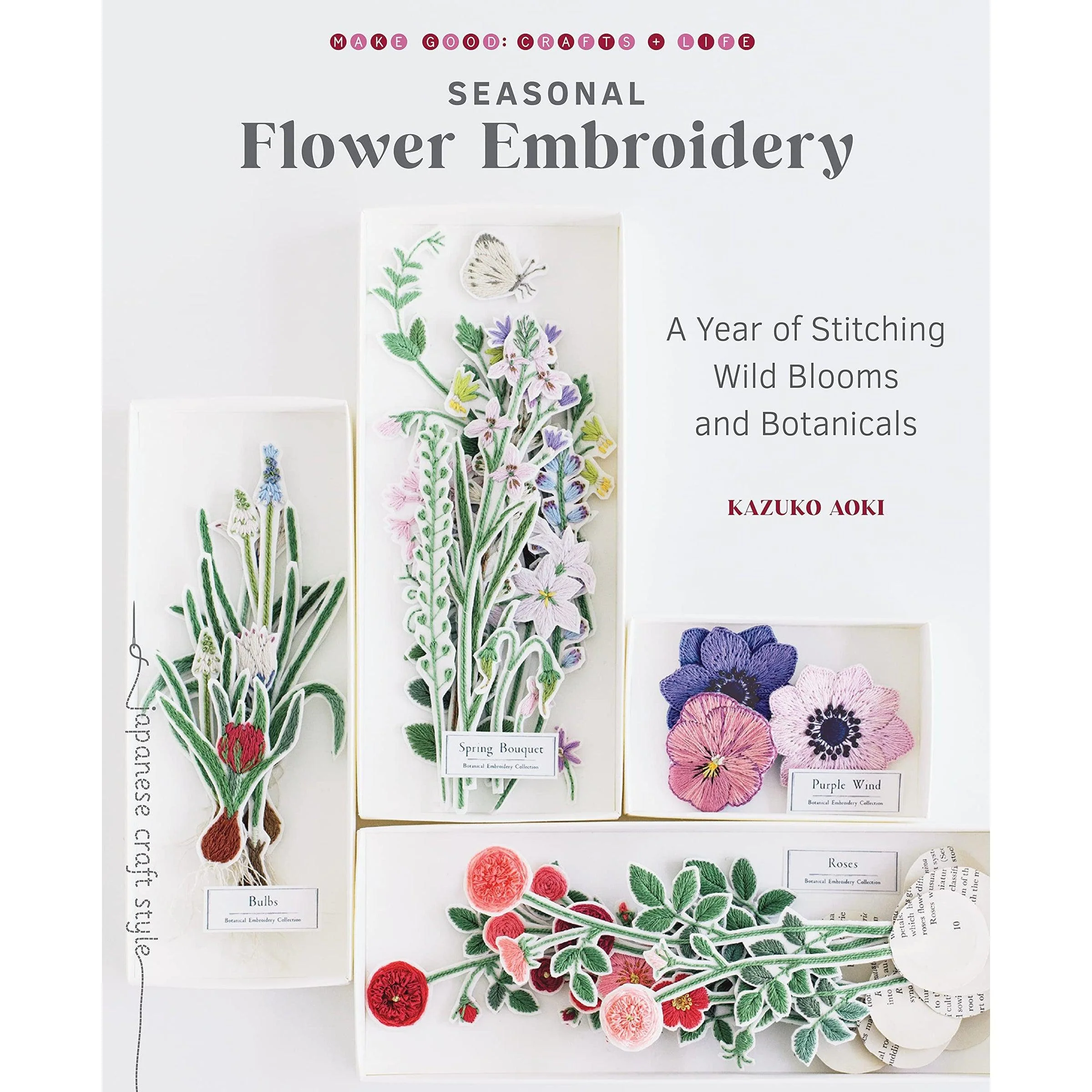 Seasonal Flower Embroidery - Image 2