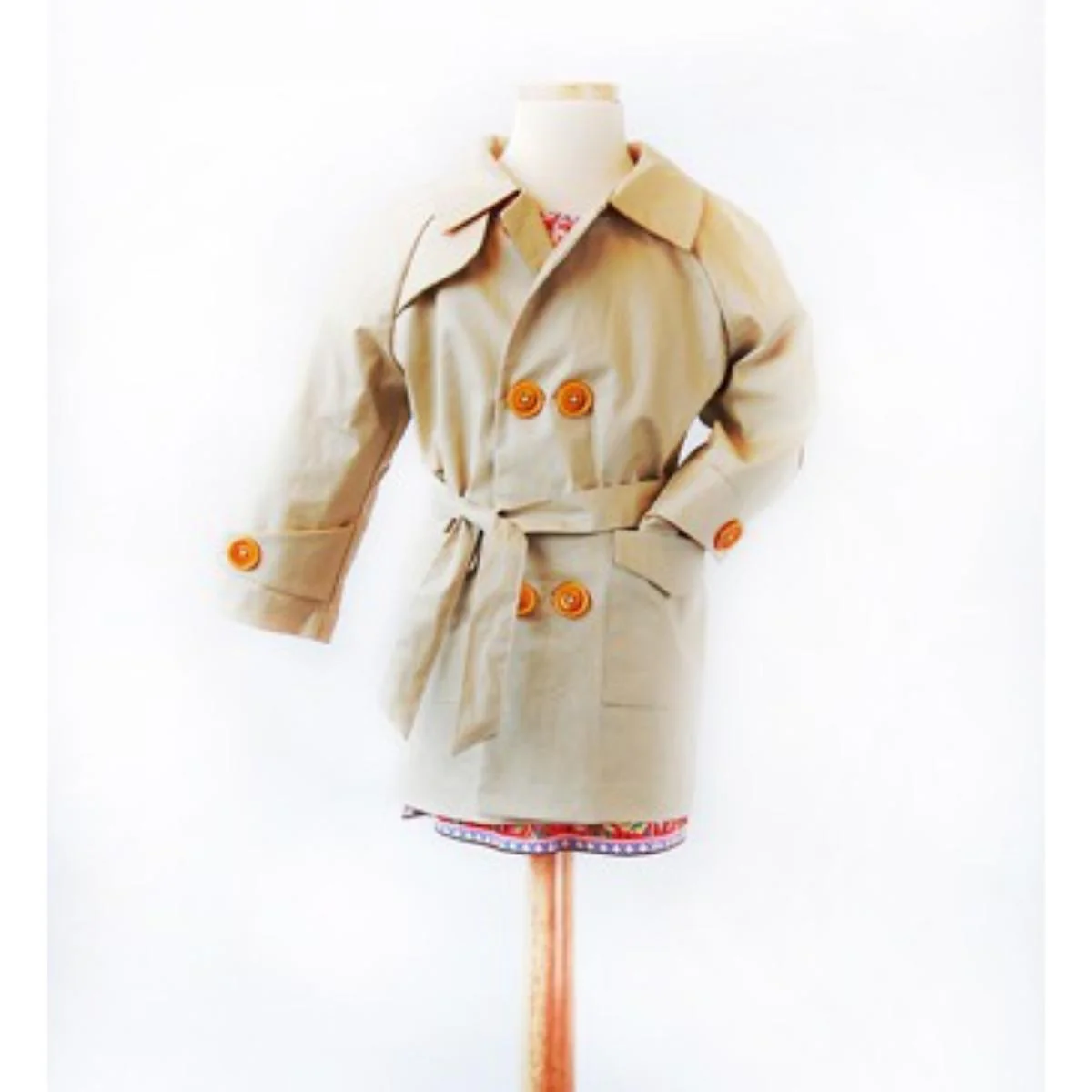 Secret Agent Trench Coat Pattern - PDF DOWNLOAD