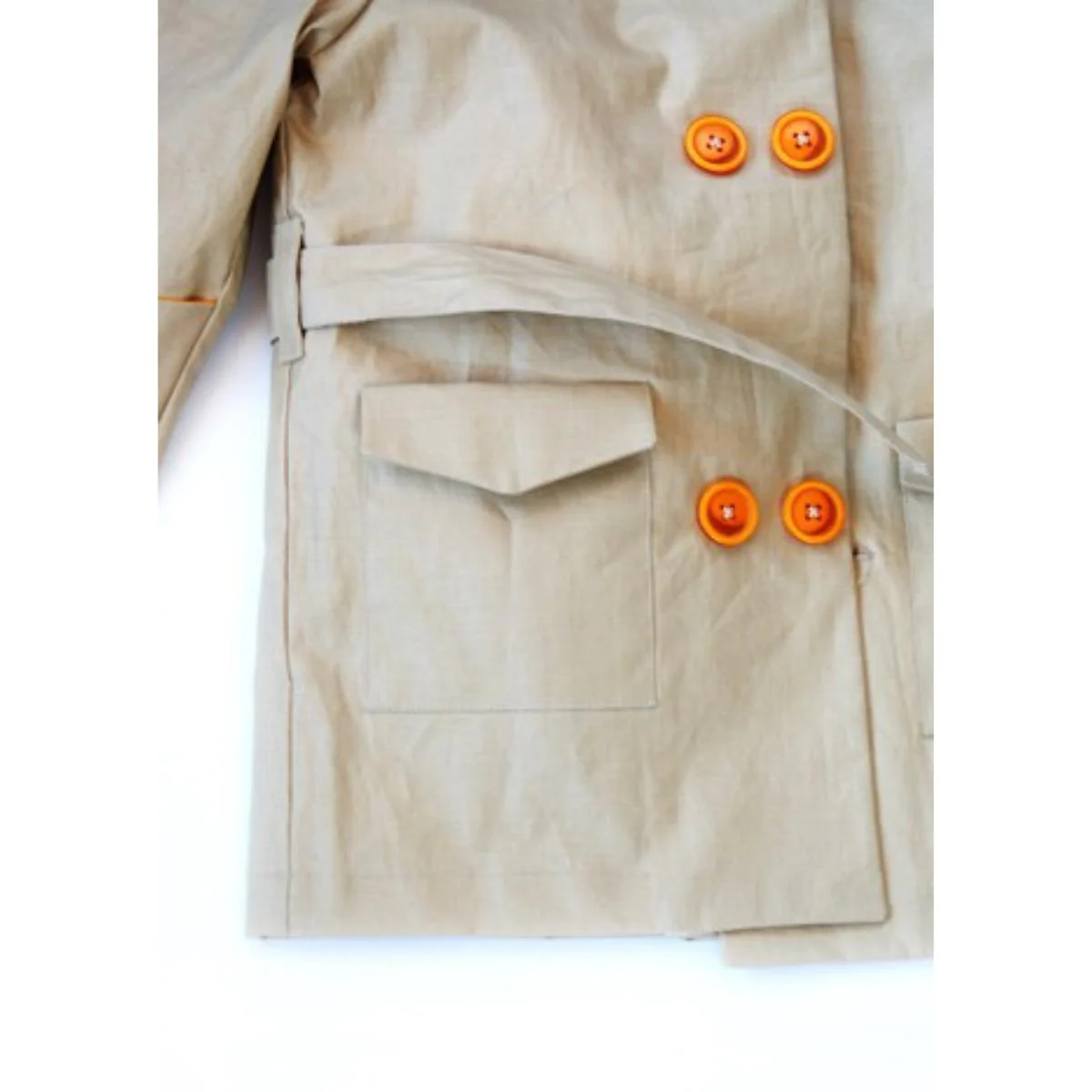 Secret Agent Trench Coat Pattern - PDF DOWNLOAD - Image 4