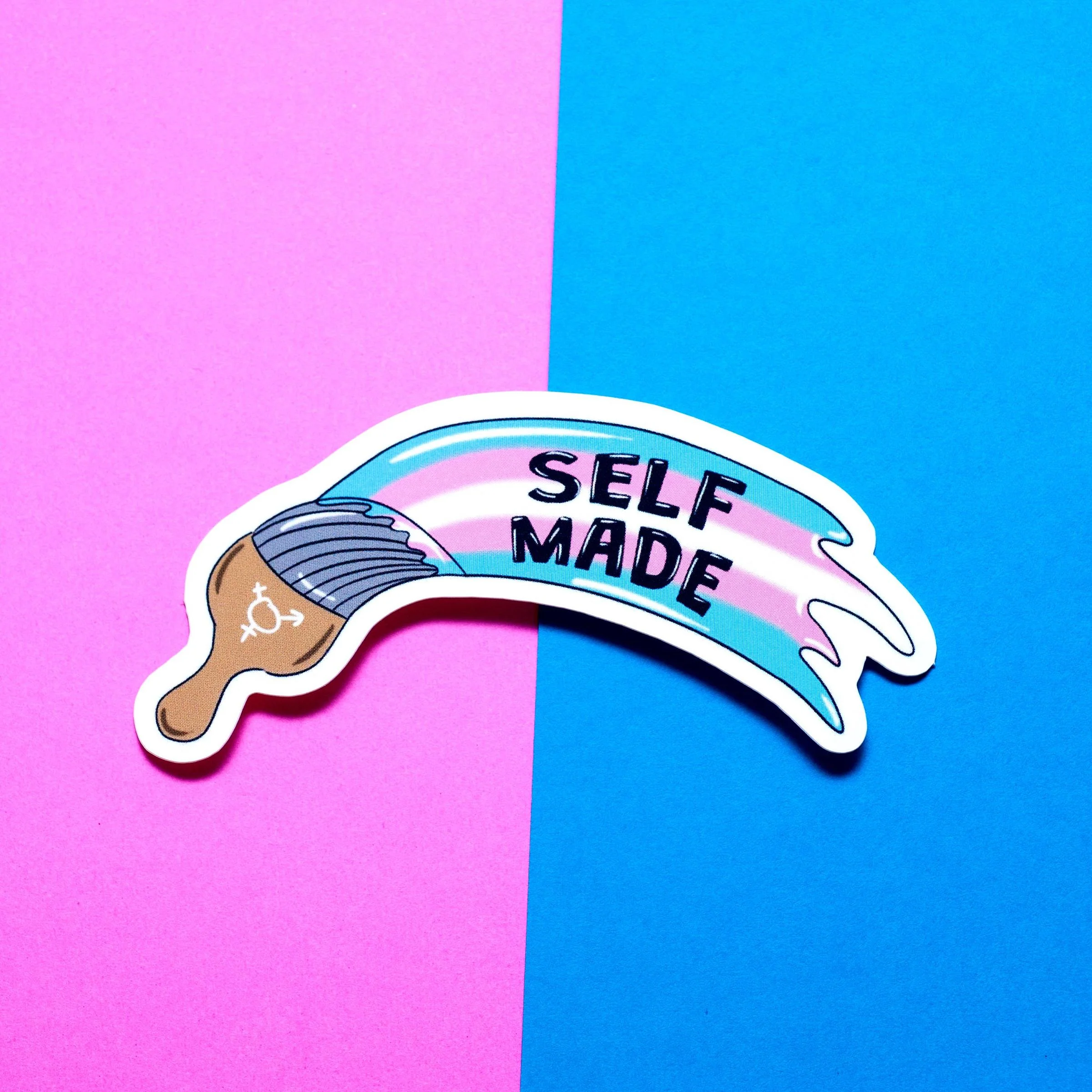 Self Made Sticker