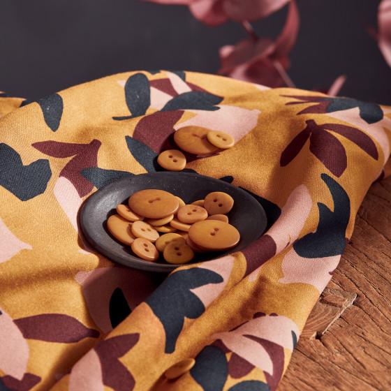 Seraphine Ochre Viscose - Image 2