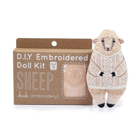 Sheep DIY Embroidery Kit - Image 2