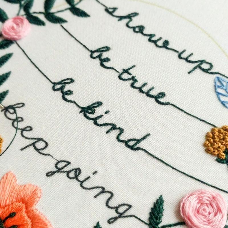 Show Up Embroidery Kit - Image 4