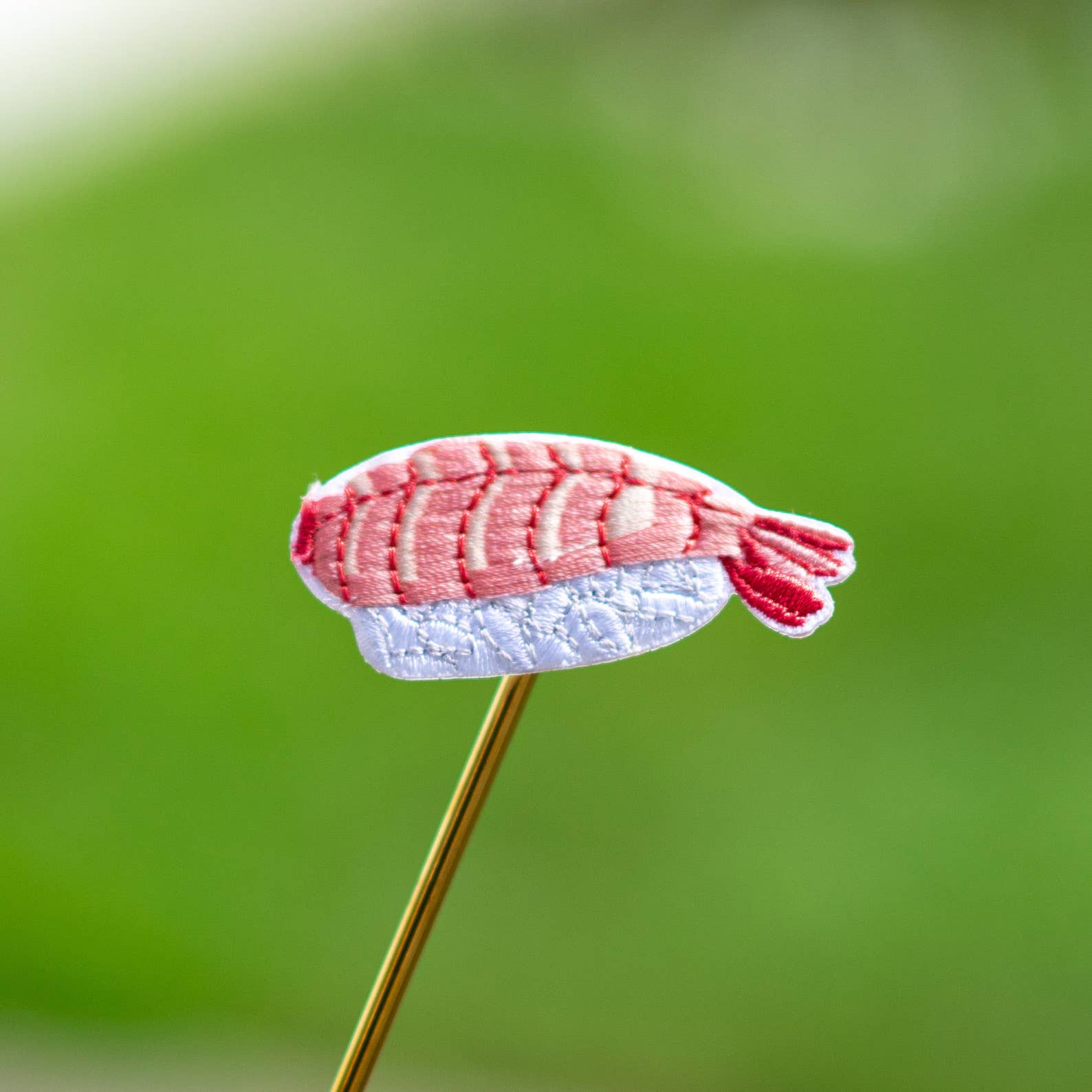 Shrimp Sushi Iron-On Patch - Image 3
