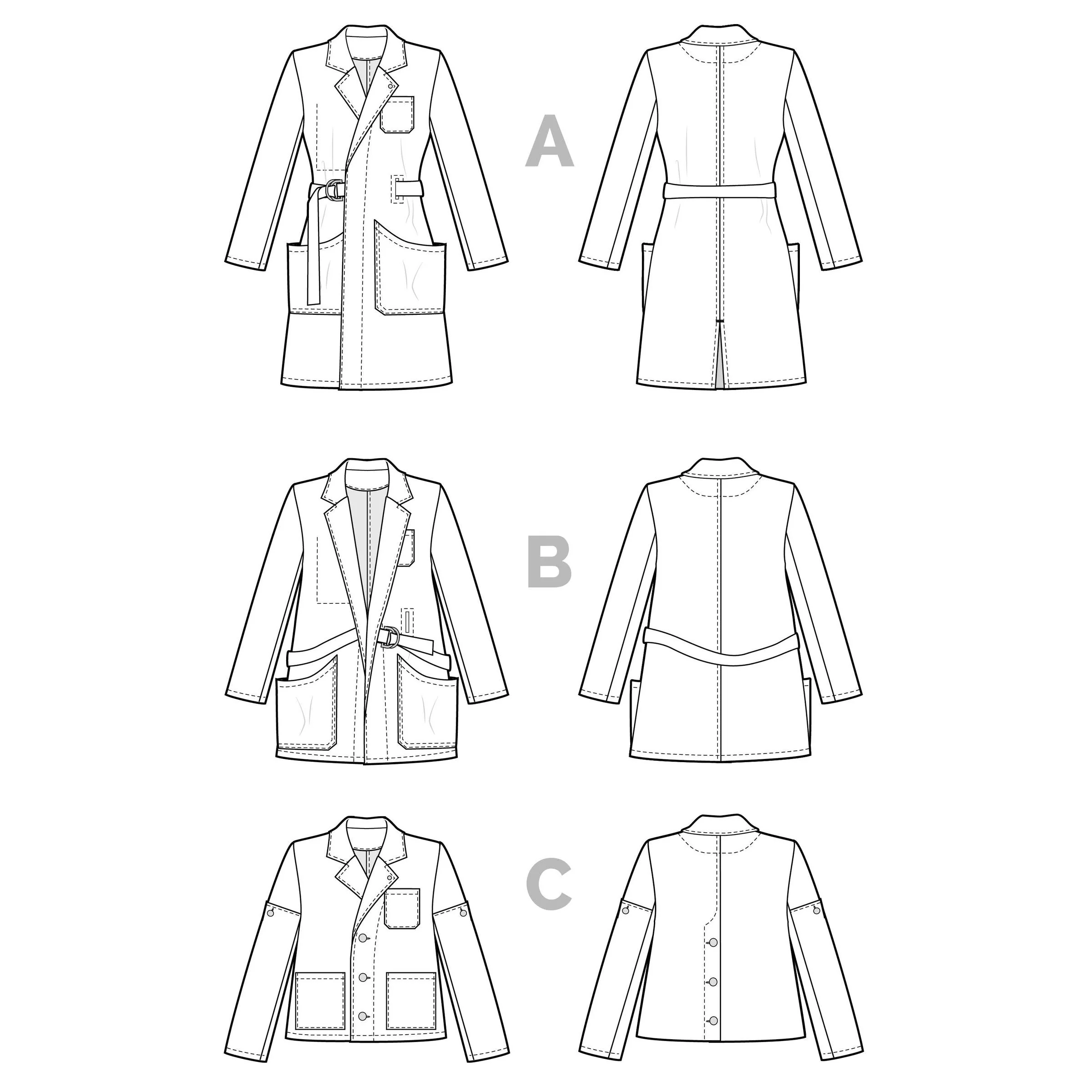 Sienna Maker Jacket Pattern - PDF DOWNLOAD - Image 14