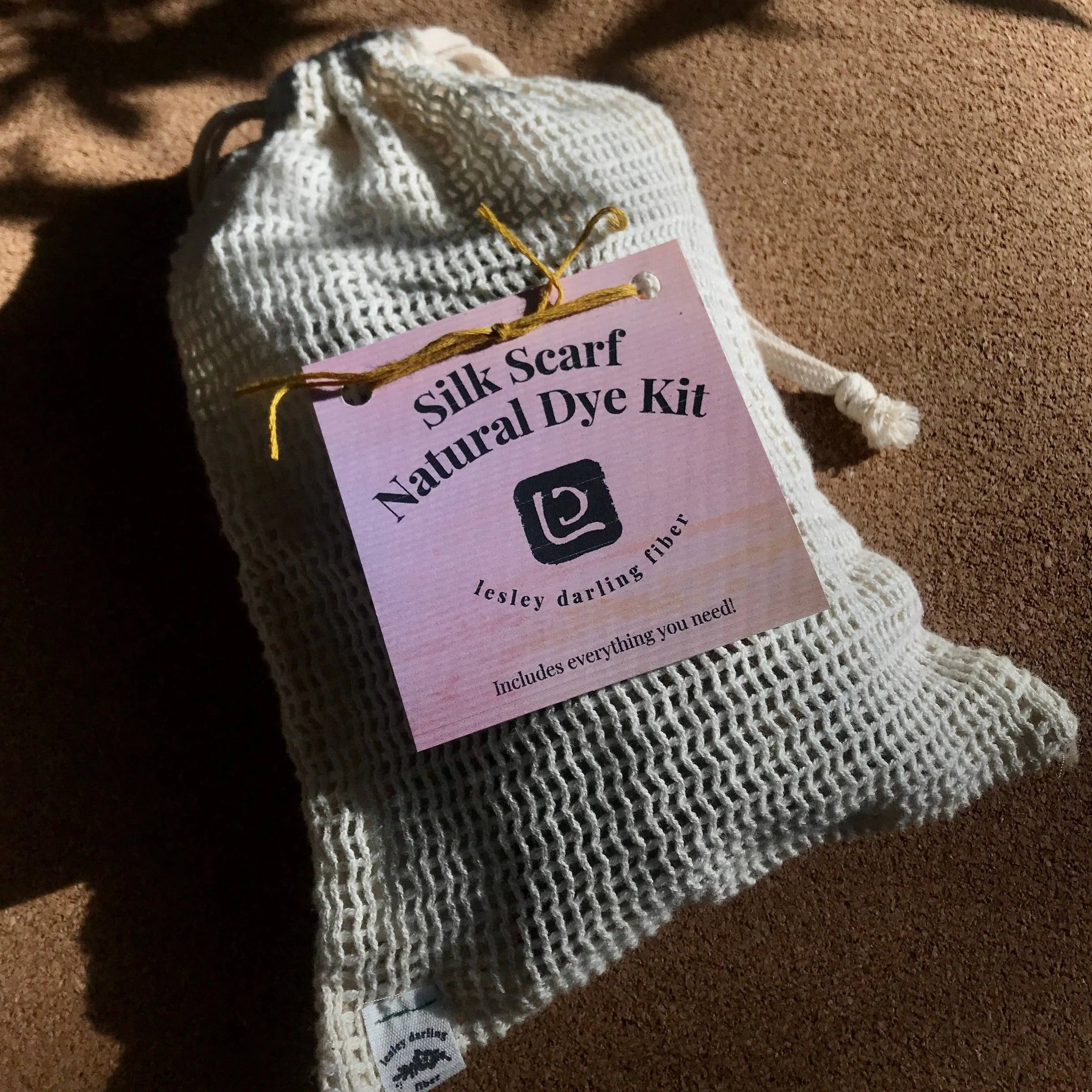 Silk Scarf Natural  Dye Kit - Image 3