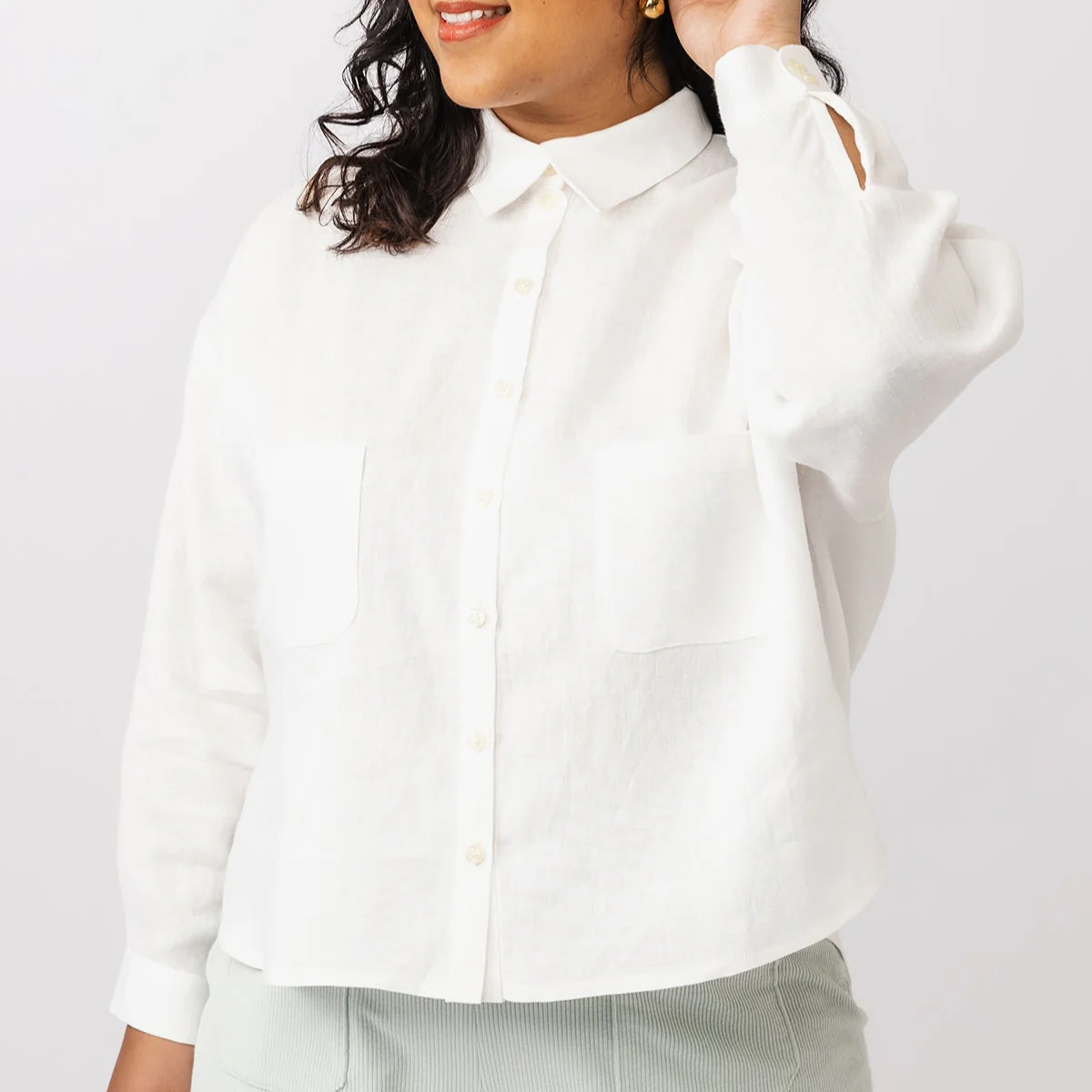 SILMU Shirt & Shirt Dress Pattern - PDF DOWNLOAD - Image 4