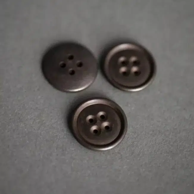 Simple Metal Buttons 23mm [1"] (each)