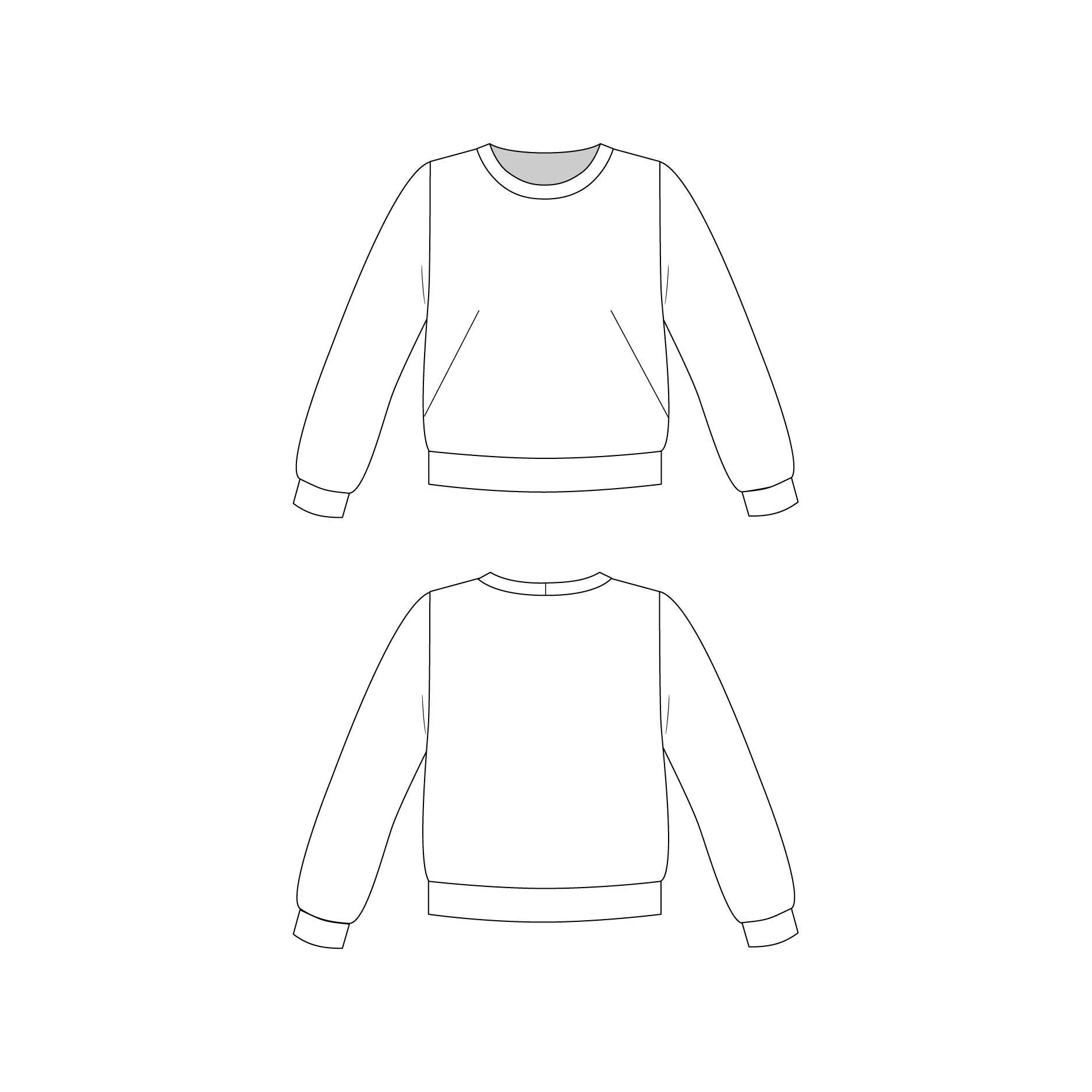 SLOANE Sweatshirt Pattern - PDF DOWNLOAD - Image 4
