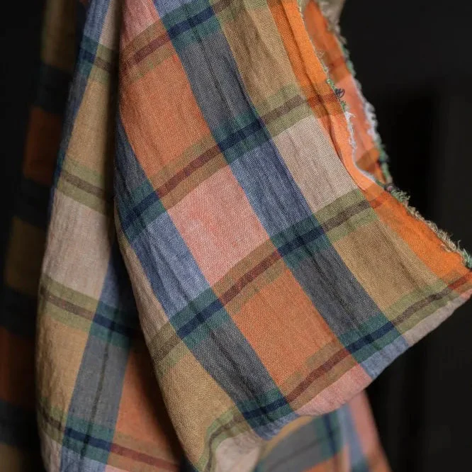 Smoked Bergamont Laundered Linen