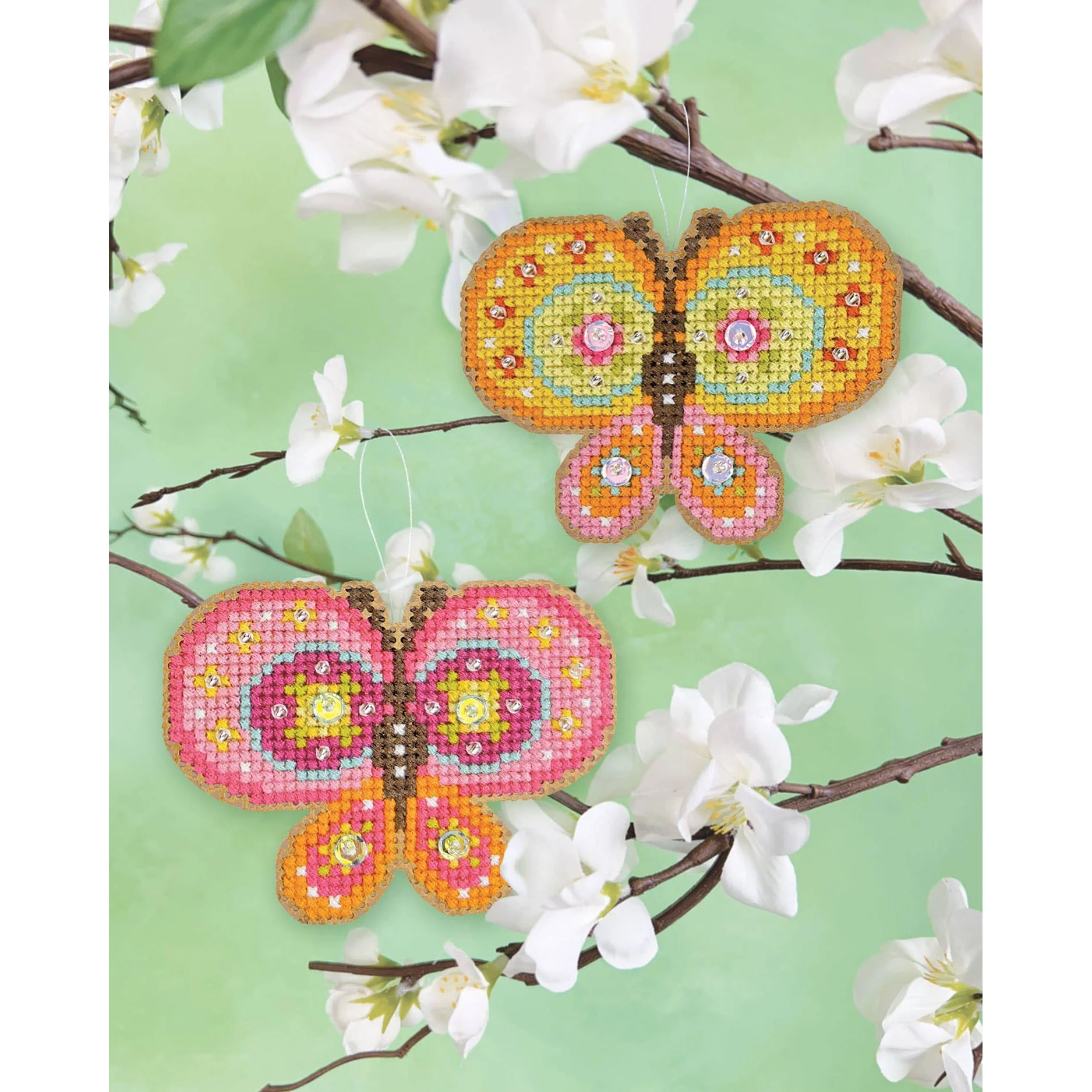 Springamajigs: Butterflies - Cross Stitch Kit