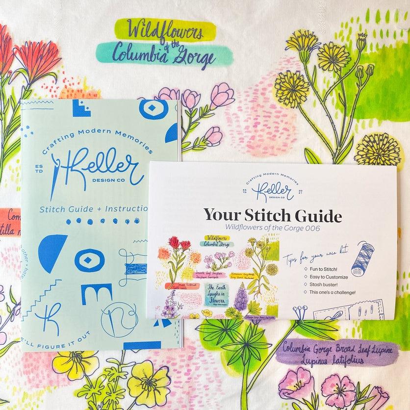 Stash Buster Wildflowers Embroidery Kit - Image 2