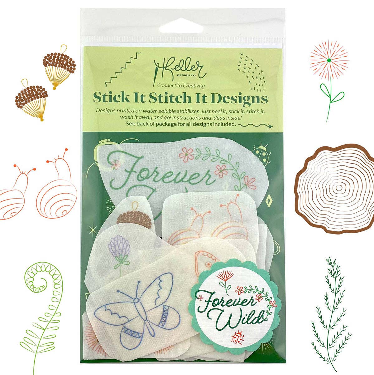 Stick It Stitch It - Forever Wild