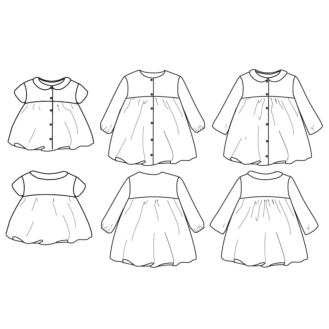 Stockholm Blouse & Dress Pattern - Image 5