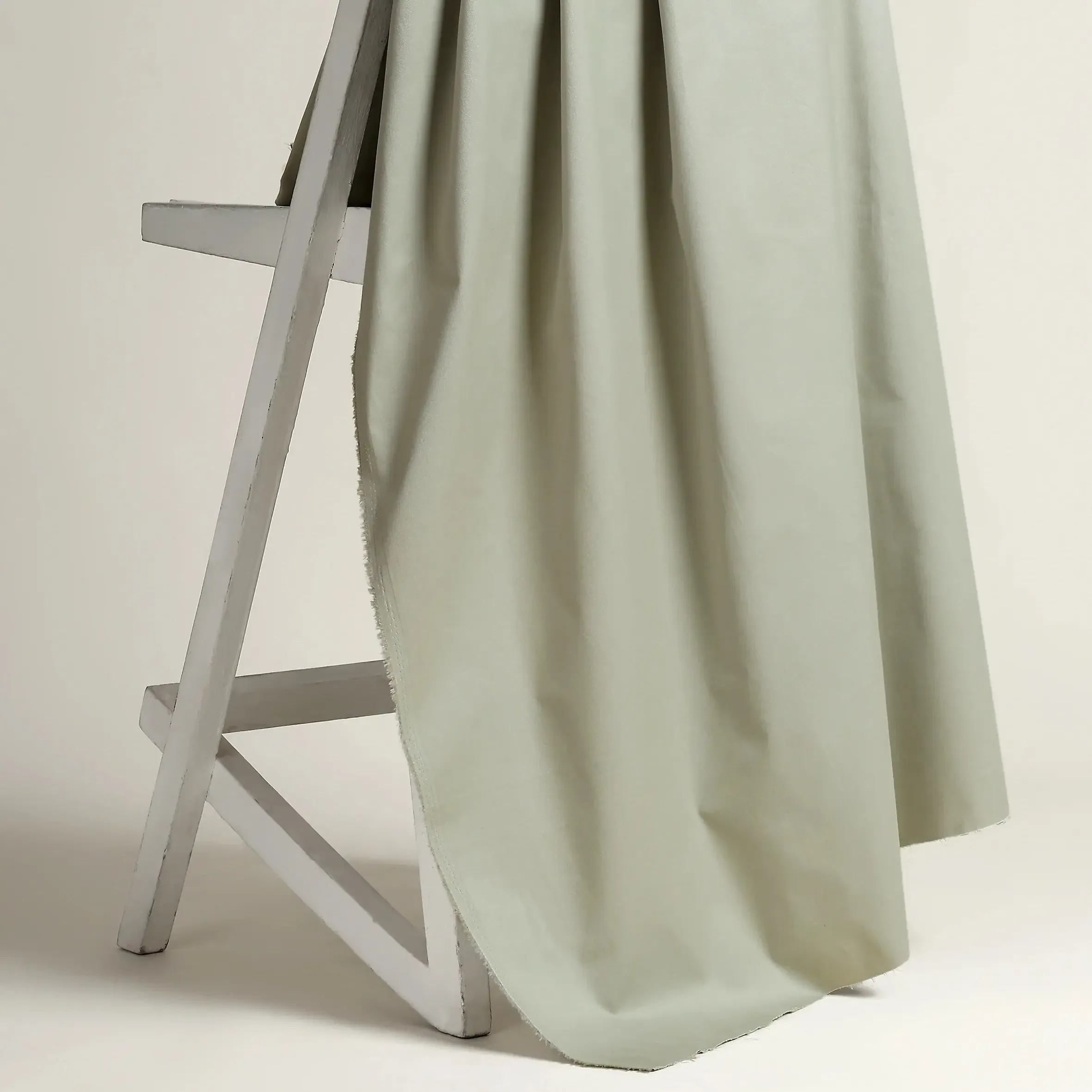 Stretch Cotton Chino - Mineral Green
