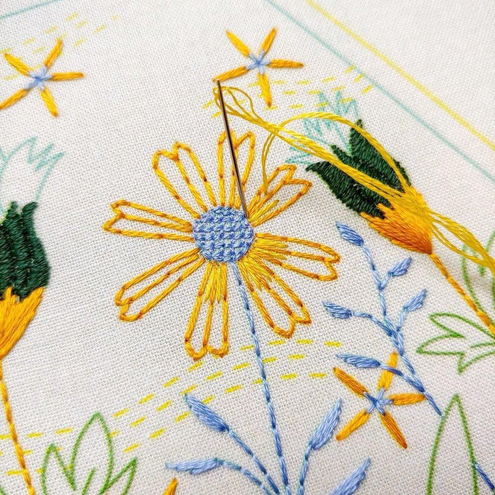 Summer Breeze Embroidery Kit - Image 3