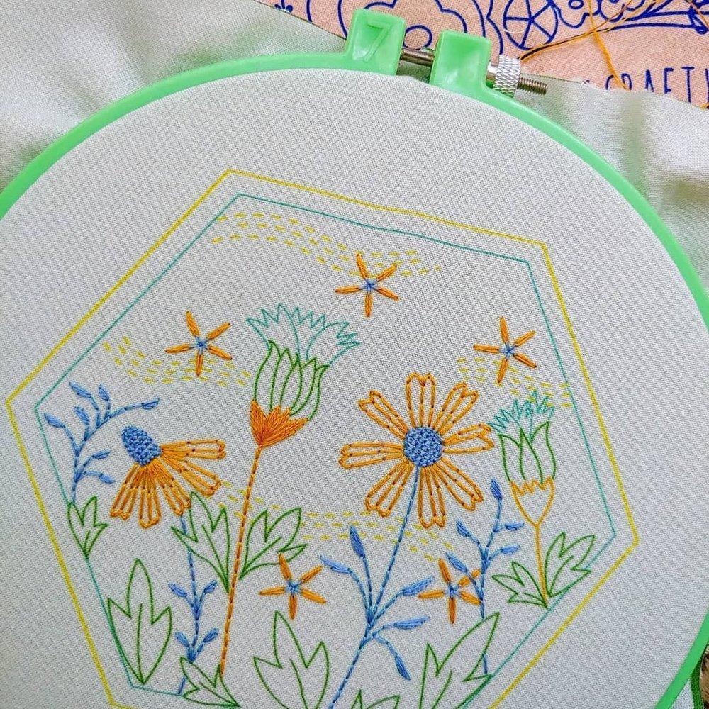 Summer Breeze Embroidery Kit - Image 4