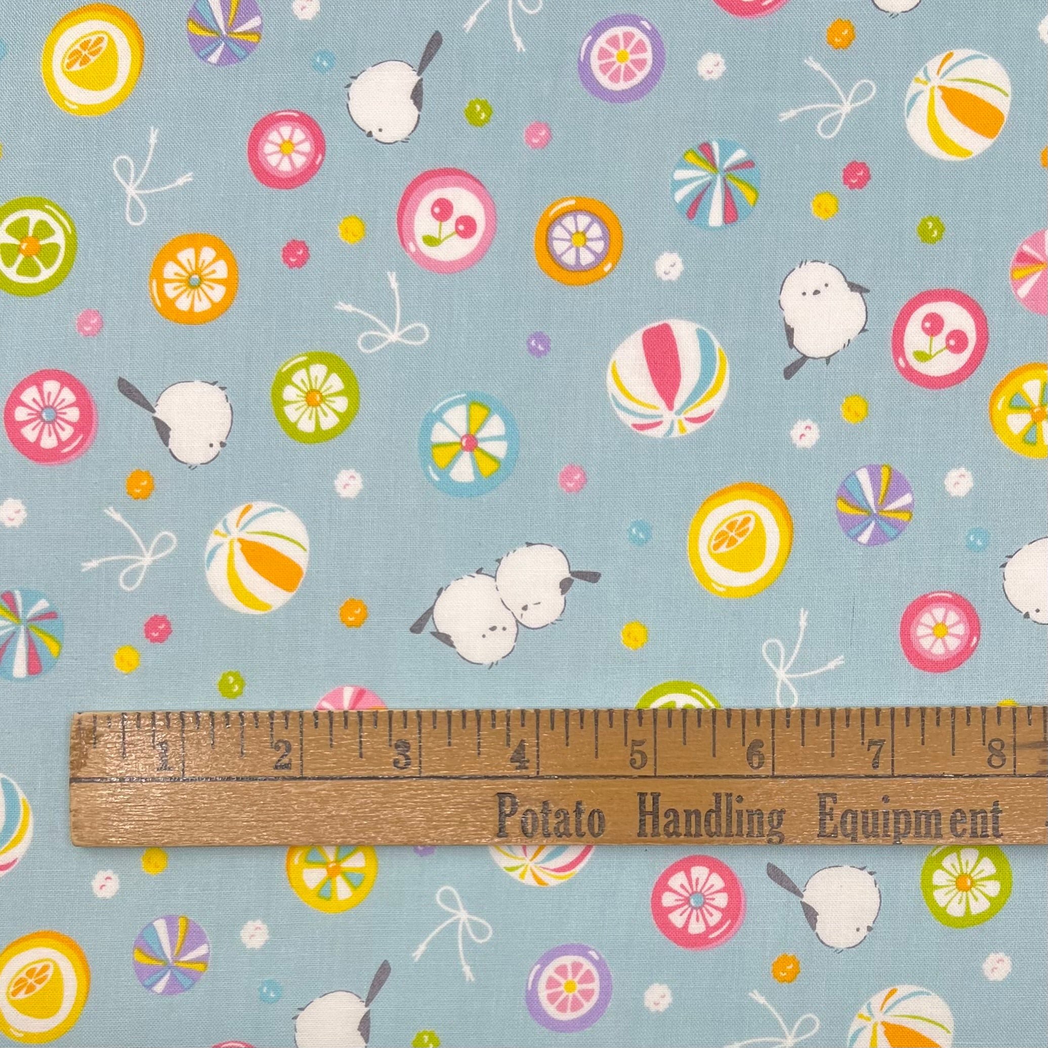 Summer Lovin' Birds on Cotton Sheeting - Image 4