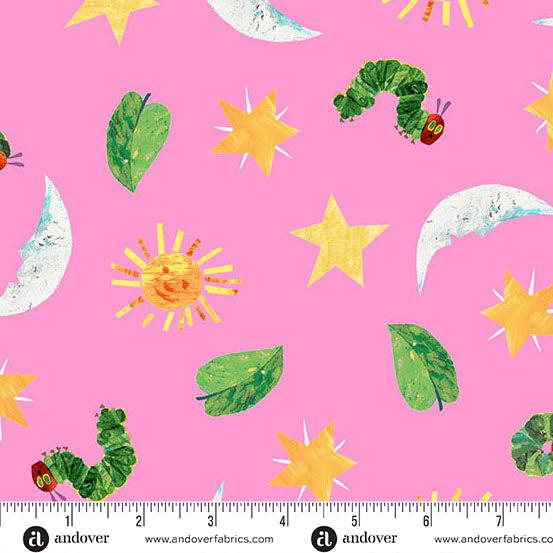 Sun, Moon, and Stars Pink