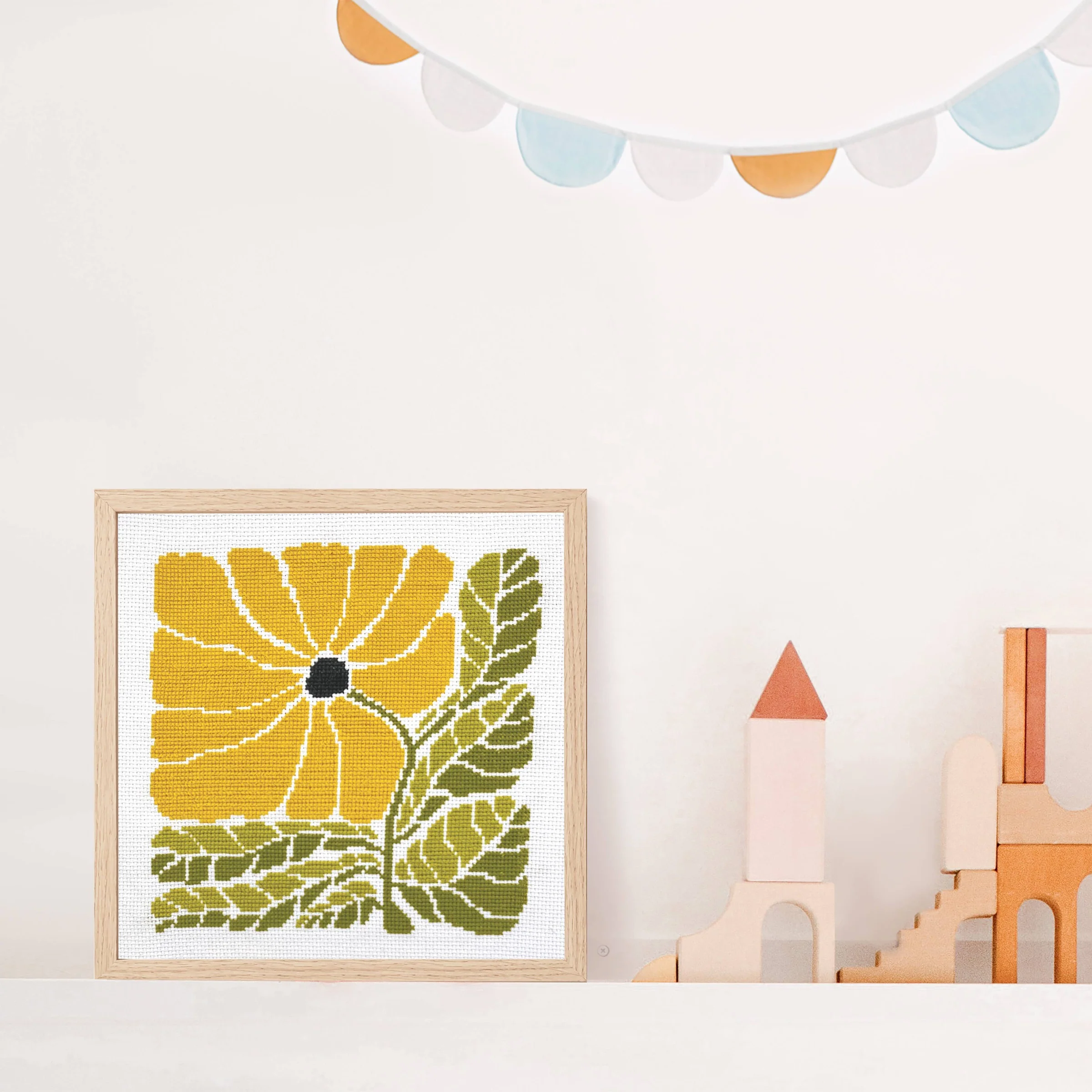 Sunny Blossom Cross Stitch Kit - Image 5