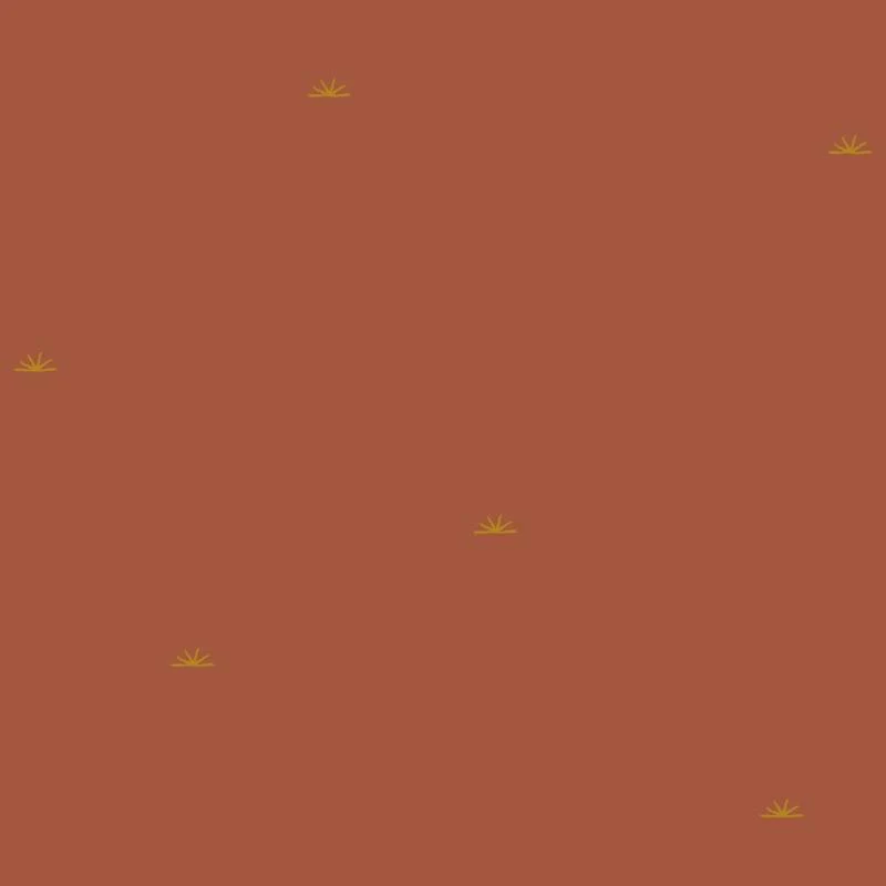 Sunset Chestnut on Cotton Crepe - Image 3