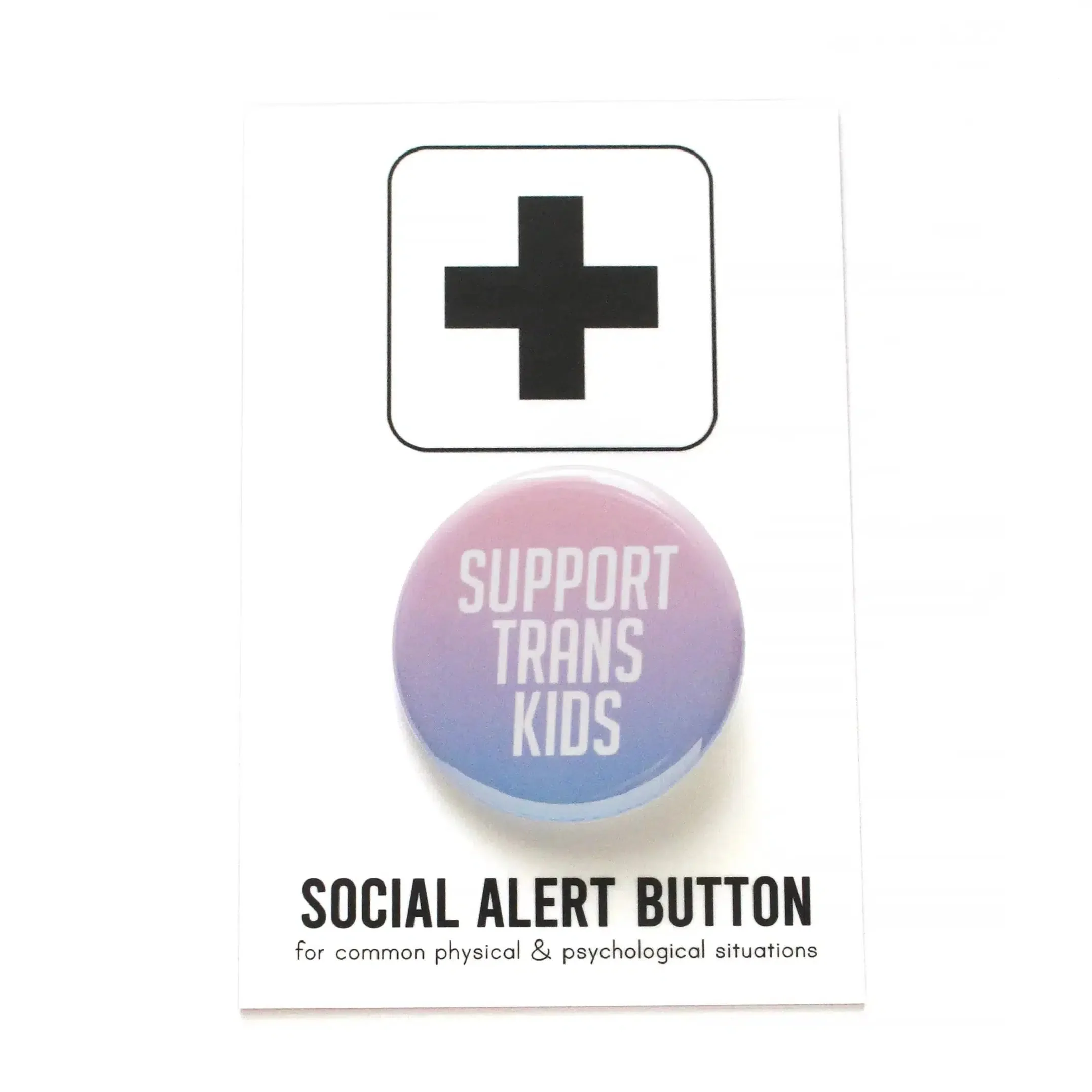 Support Trans Kids Button