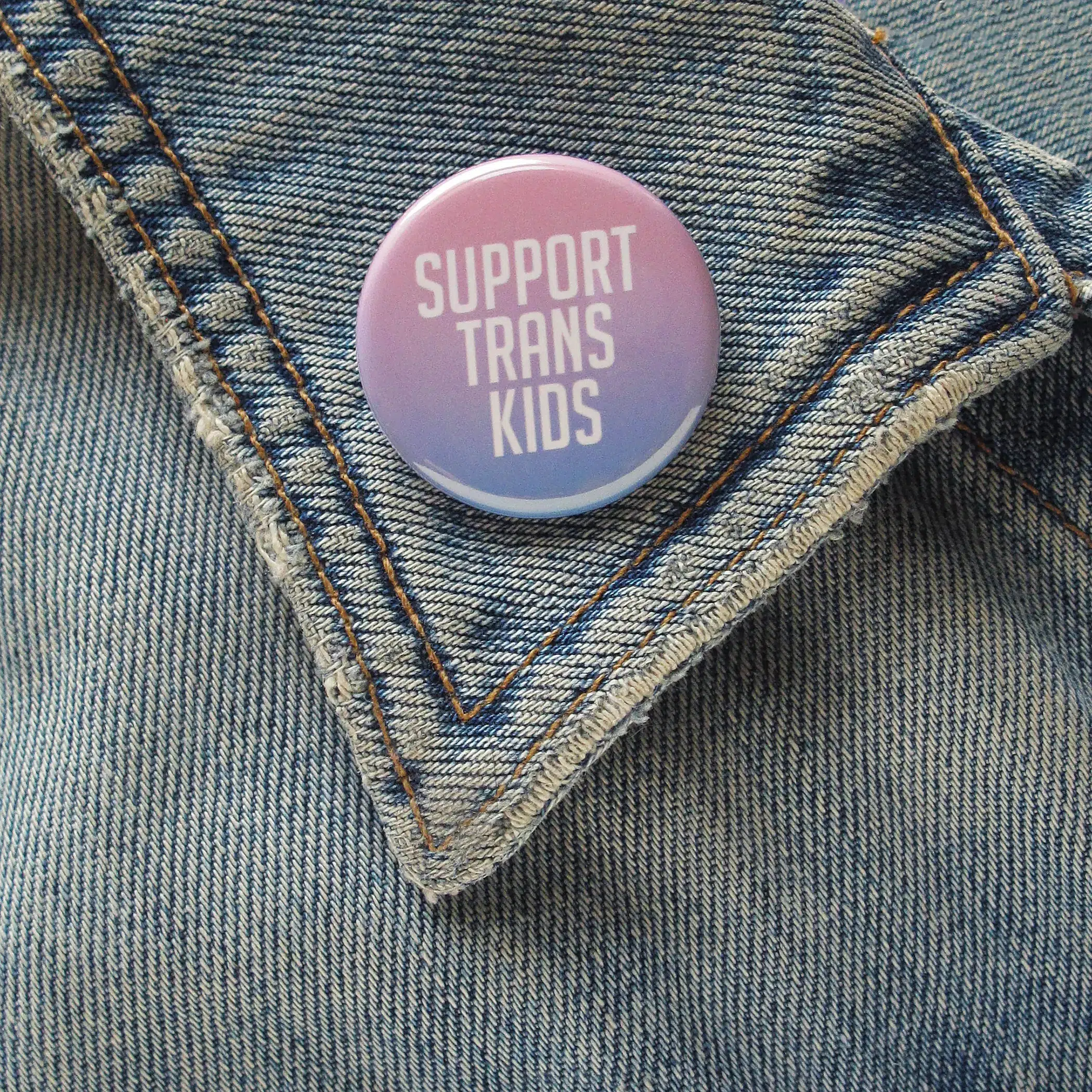 Support Trans Kids Button - Image 2