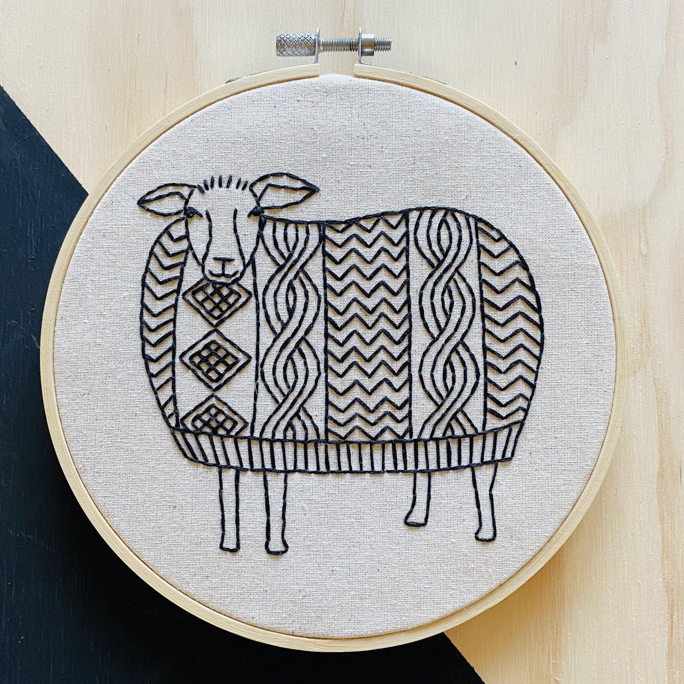 Sweater Weather Embroidery Kit - Image 4