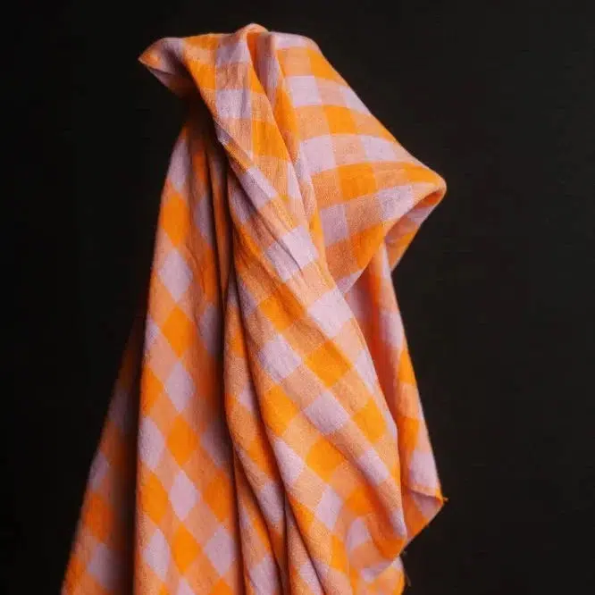Sweet Slice Gingham Laundered Linen - Image 2