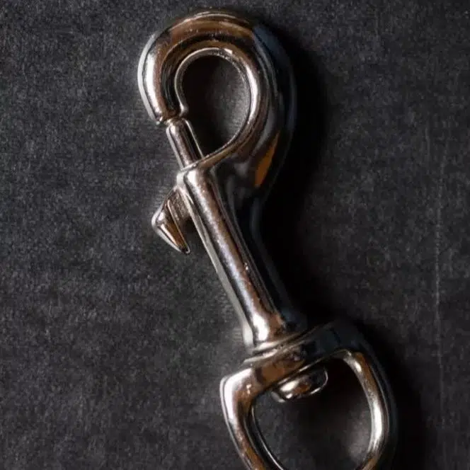 Large Swivel Hook Nickel
