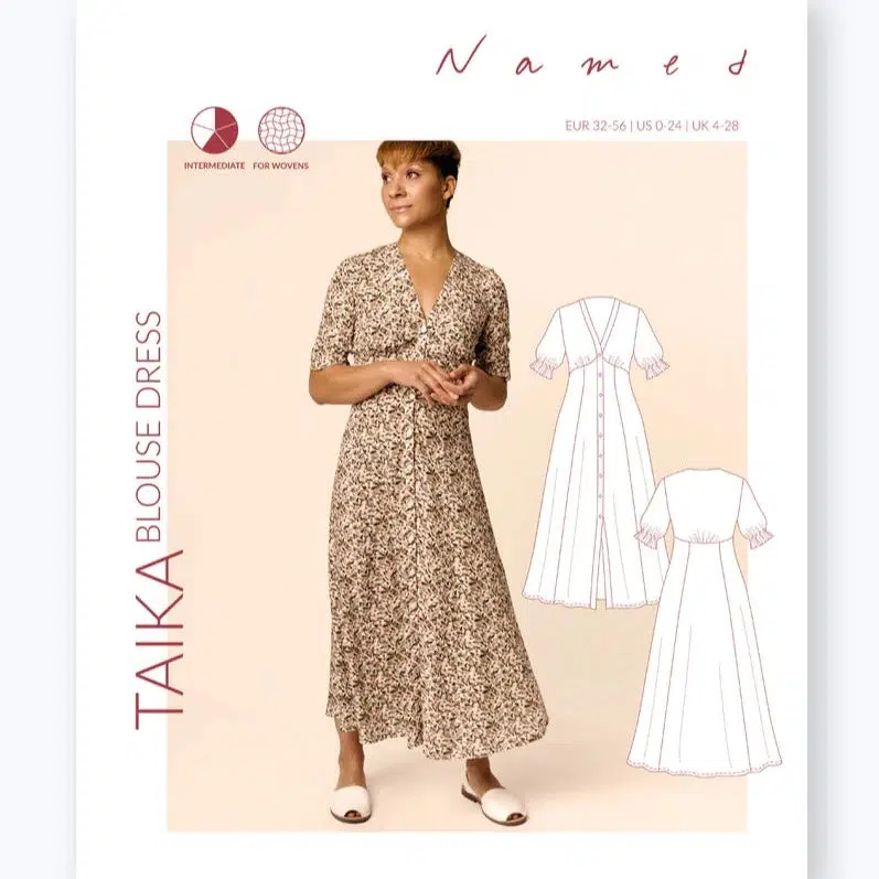 Taika Blouse & Dress Pattern - Image 5