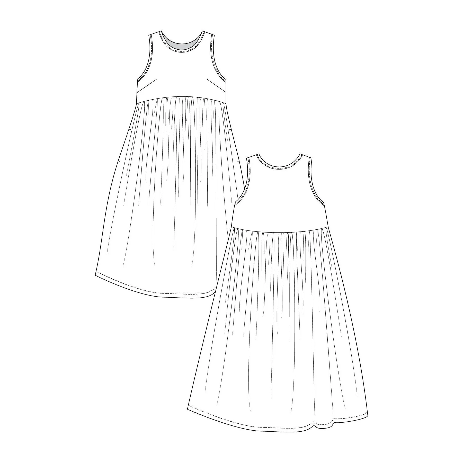 TAIMI Dress & Top Pattern - PDF DOWNLOAD - Image 8