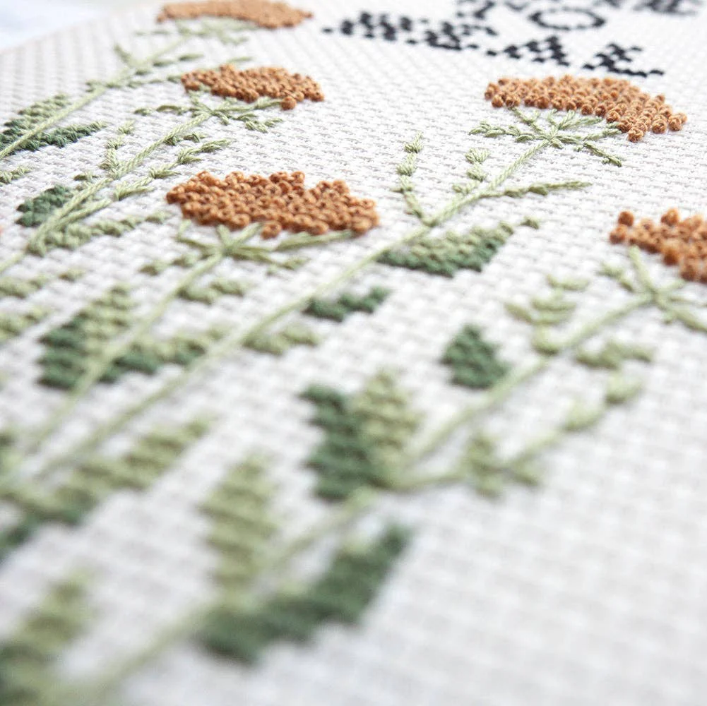 Take Time to Heal, 5"x8" Cross Stitch Kit - Image 3