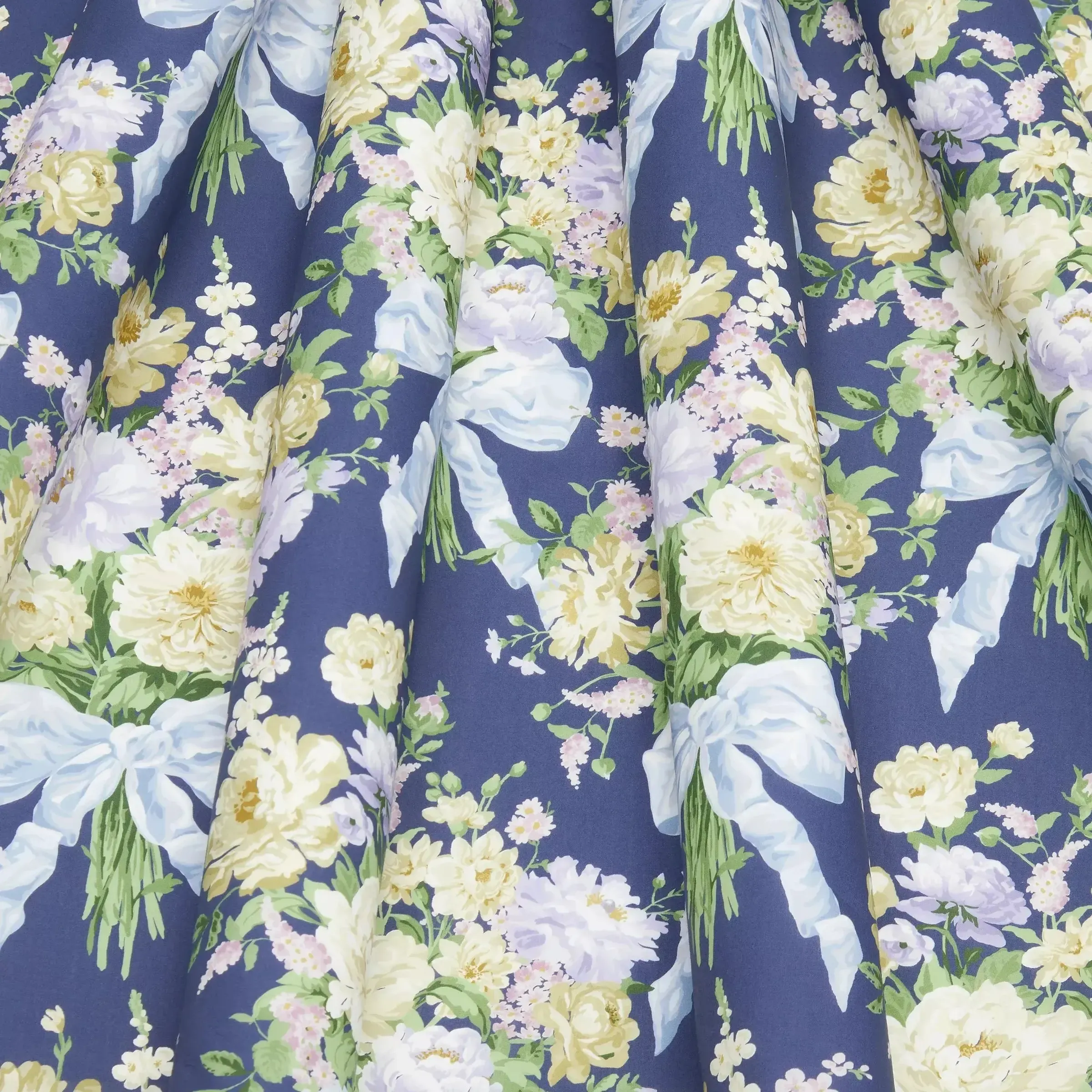 Tana Lawn - Bow Bouquet Royal Blue - Image 2