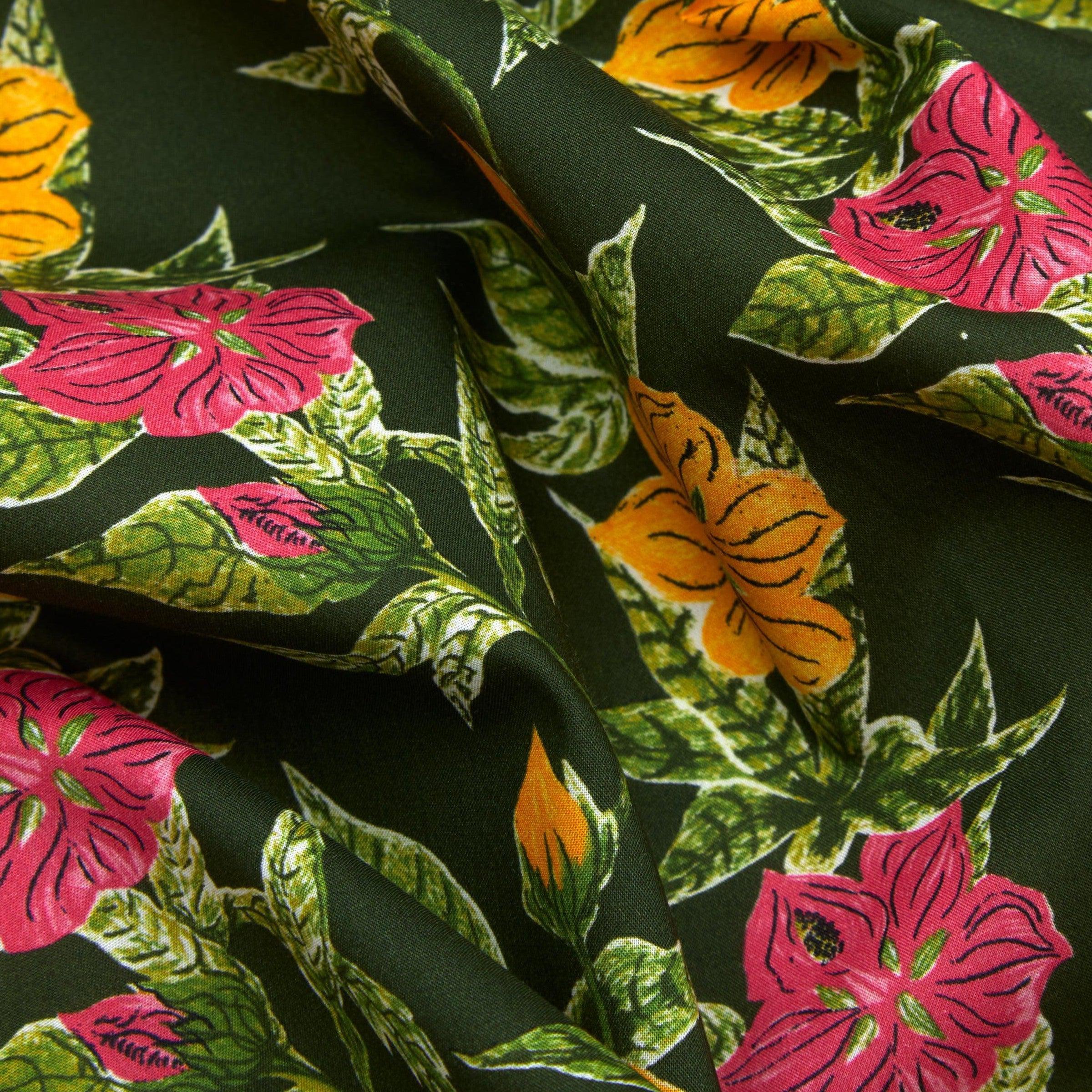 Tana Lawn - Malvaceae Hibiscus - Image 3