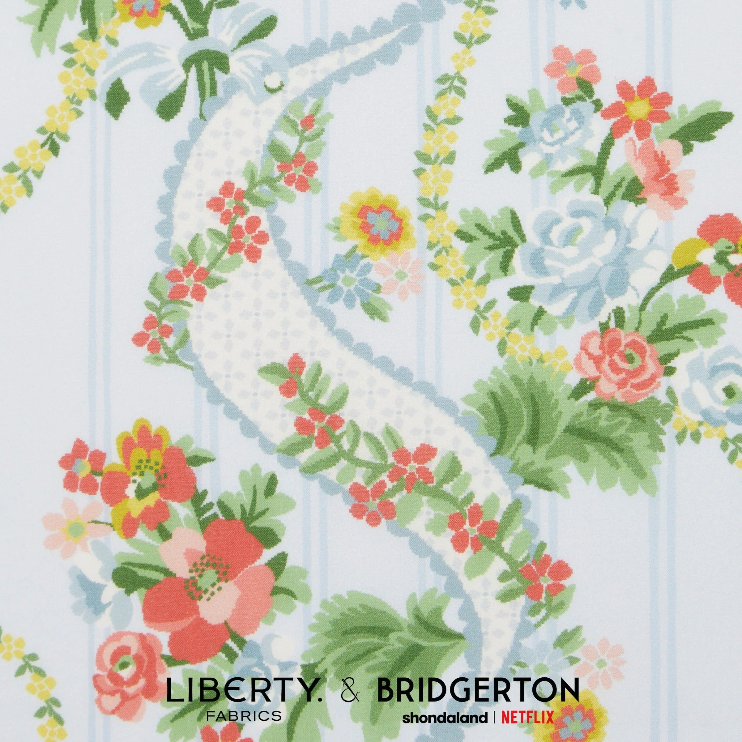 Tana Lawn - Ribbon Cascade B - Image 2