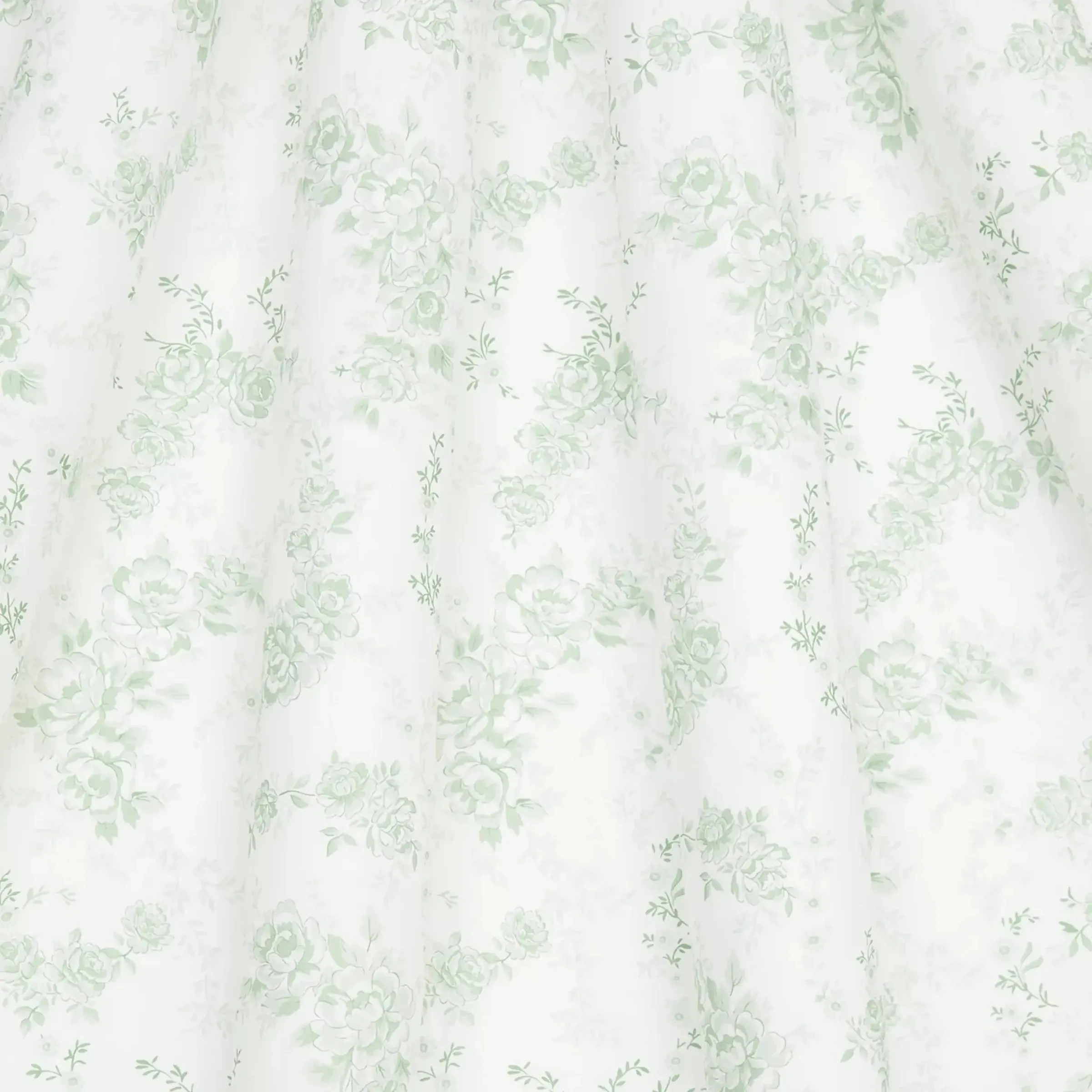 Tana Lawn - Sophie Rose Pale Green - Image 2