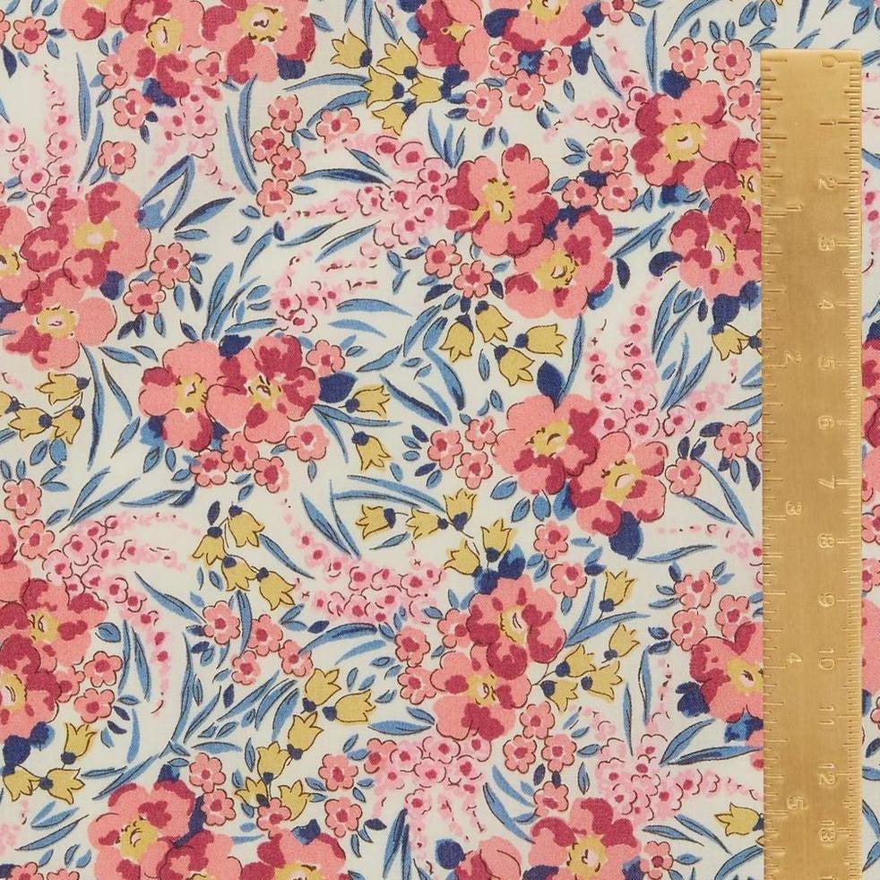 Tana Lawn - Swirling Petals Pink - Image 5