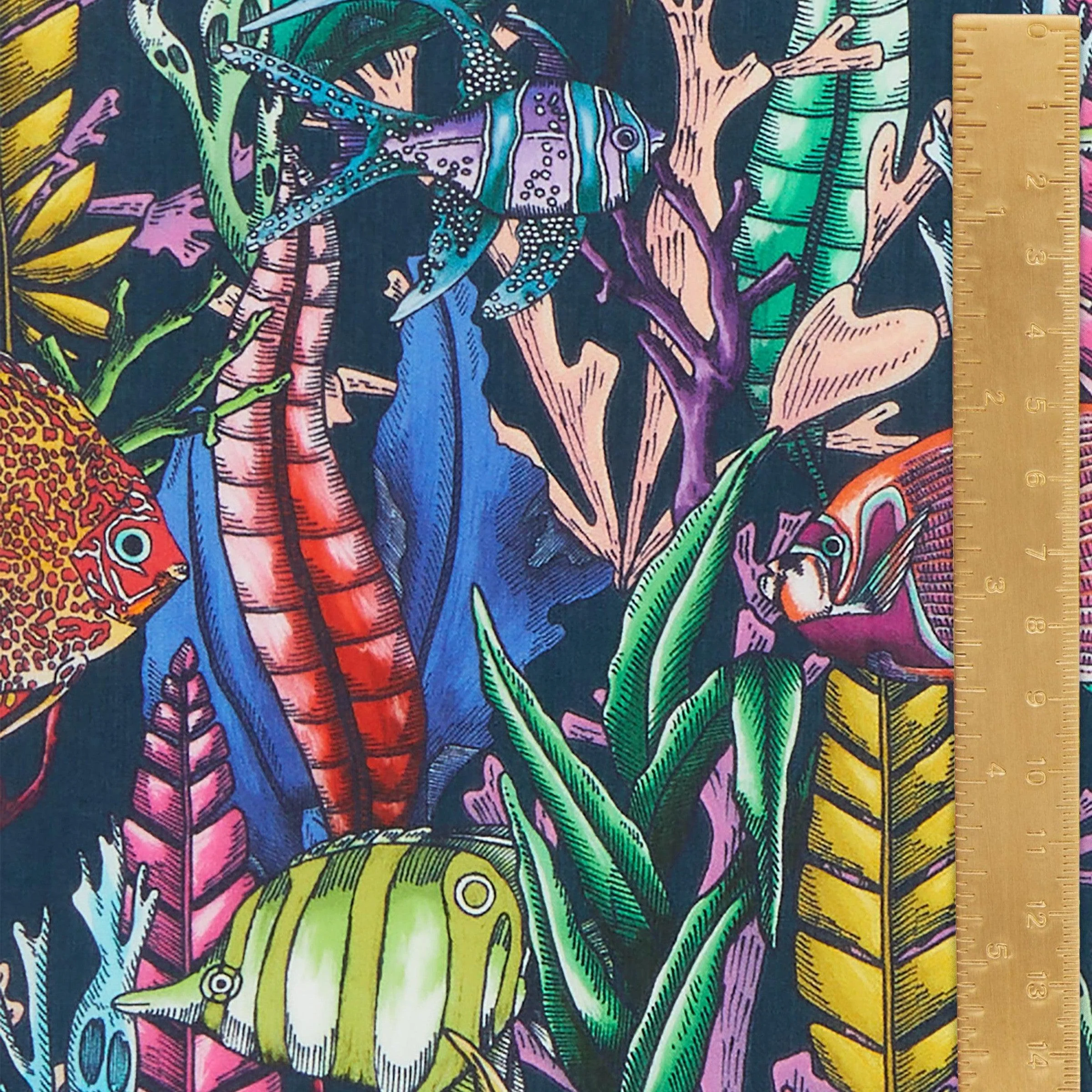 Tana Lawn - The Aquatic Garden - Image 5