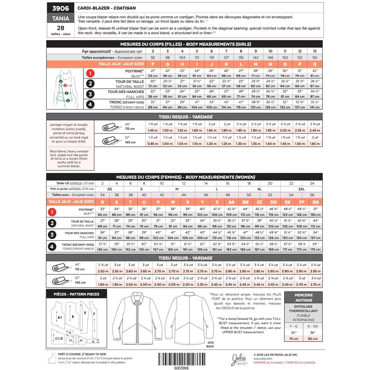 Tania Coatigan Pattern - PDF DOWNLOAD - Image 6