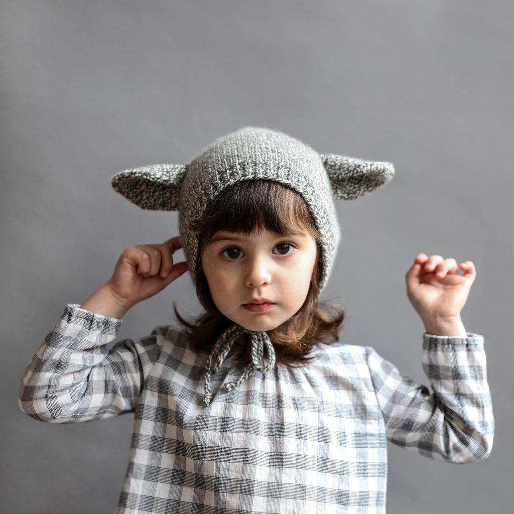 Baby + Child Animal Bonnet Knitting Pattern