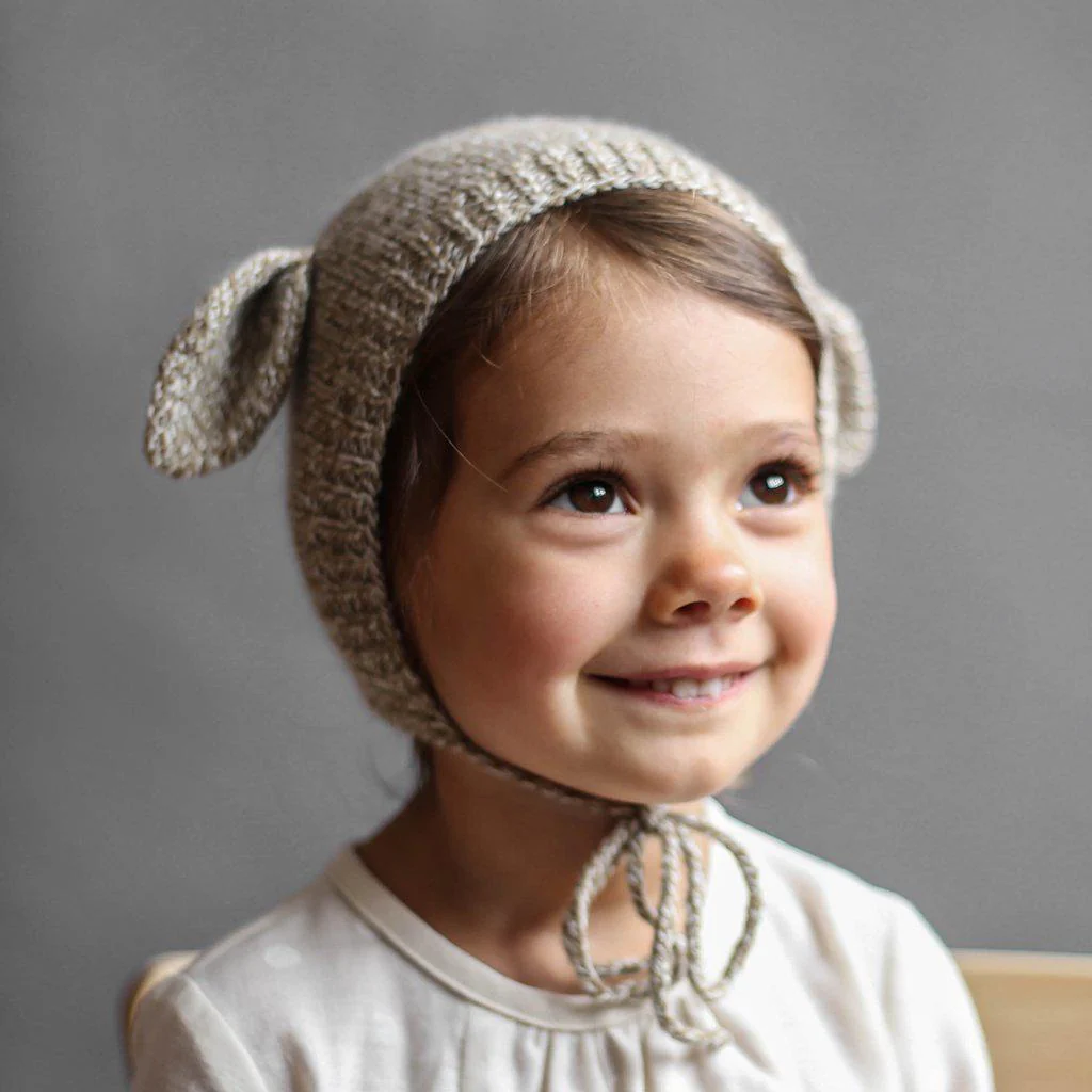 Baby + Child Animal Bonnet Knitting Pattern - Image 2