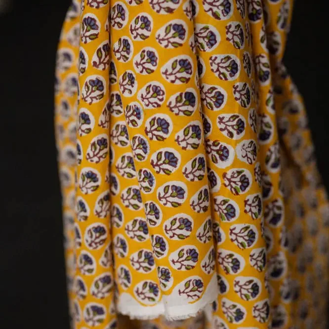 Tansy Block Print Indian Cotton - Image 3