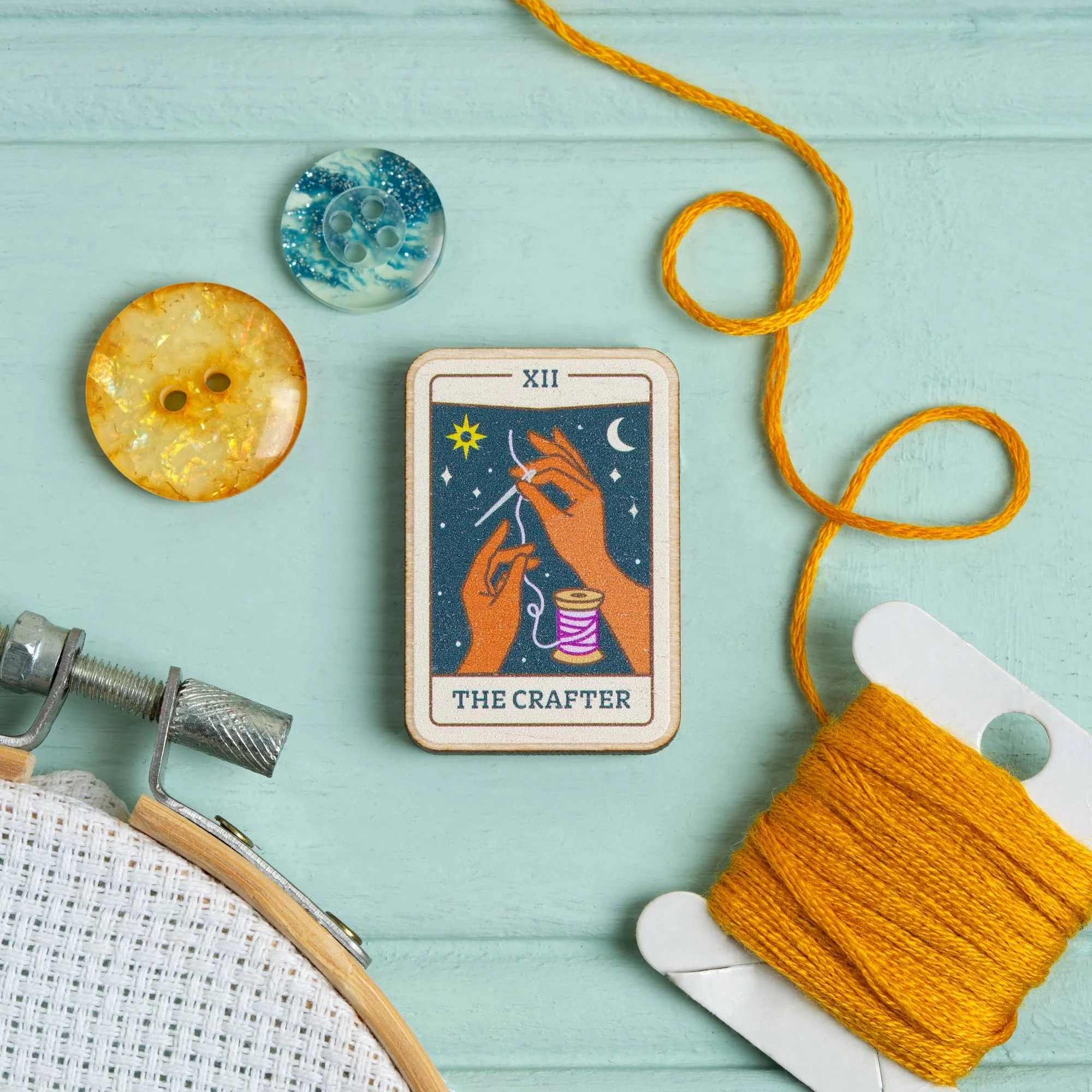 Tarot Card Needle Minder
